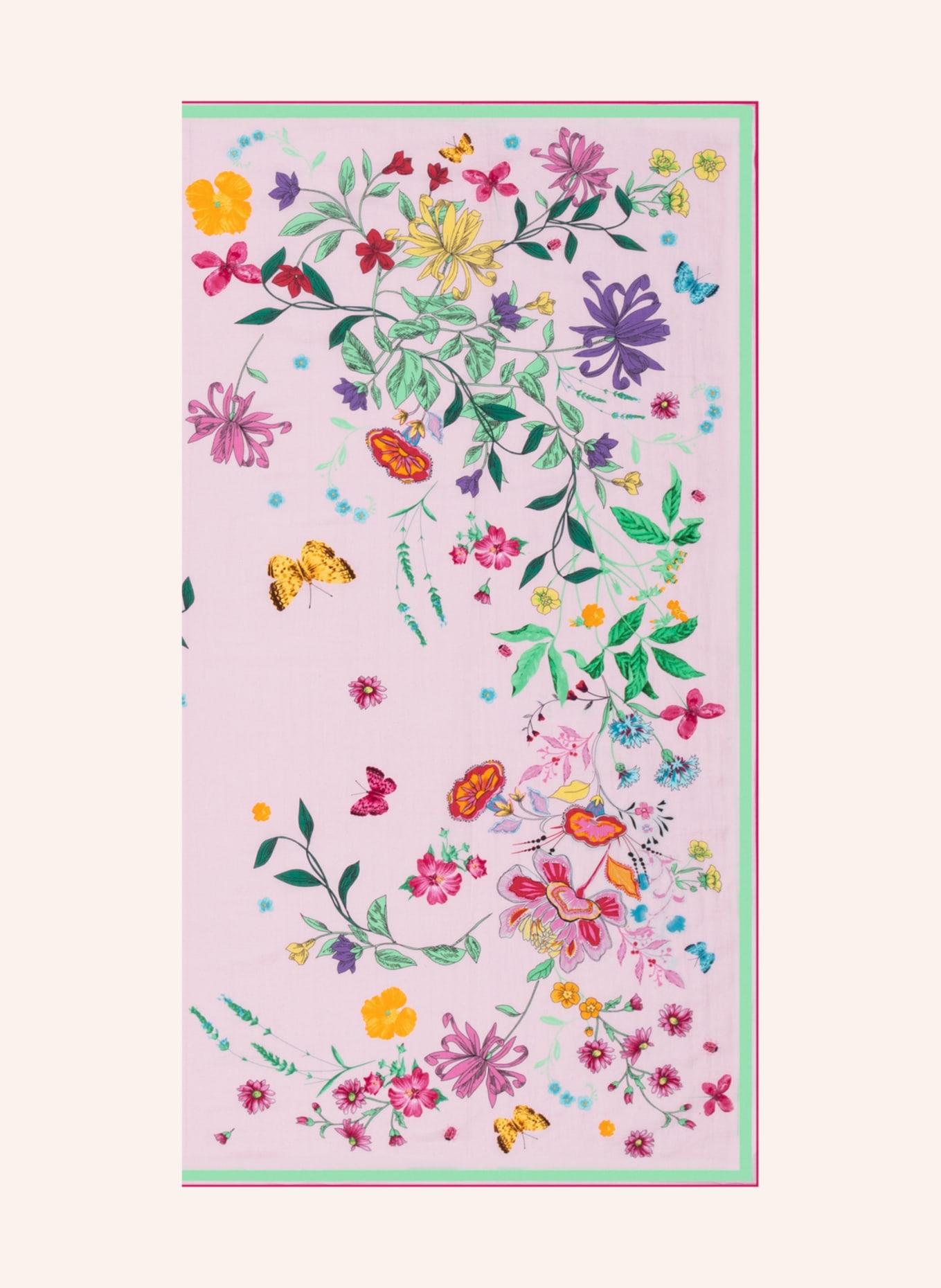 ROECKL Tücher FLOWER FIELD, Farbe: ROSA (Bild 1)