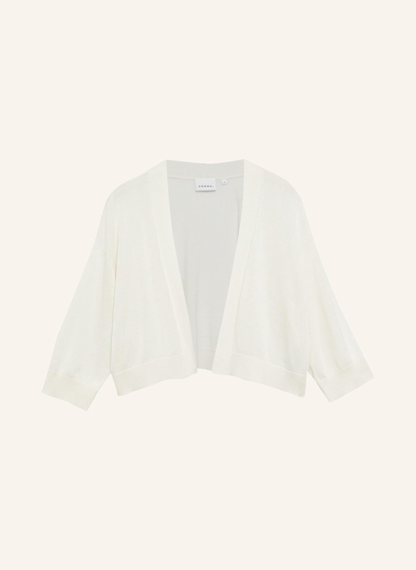 comma Strickjacke: WEISS