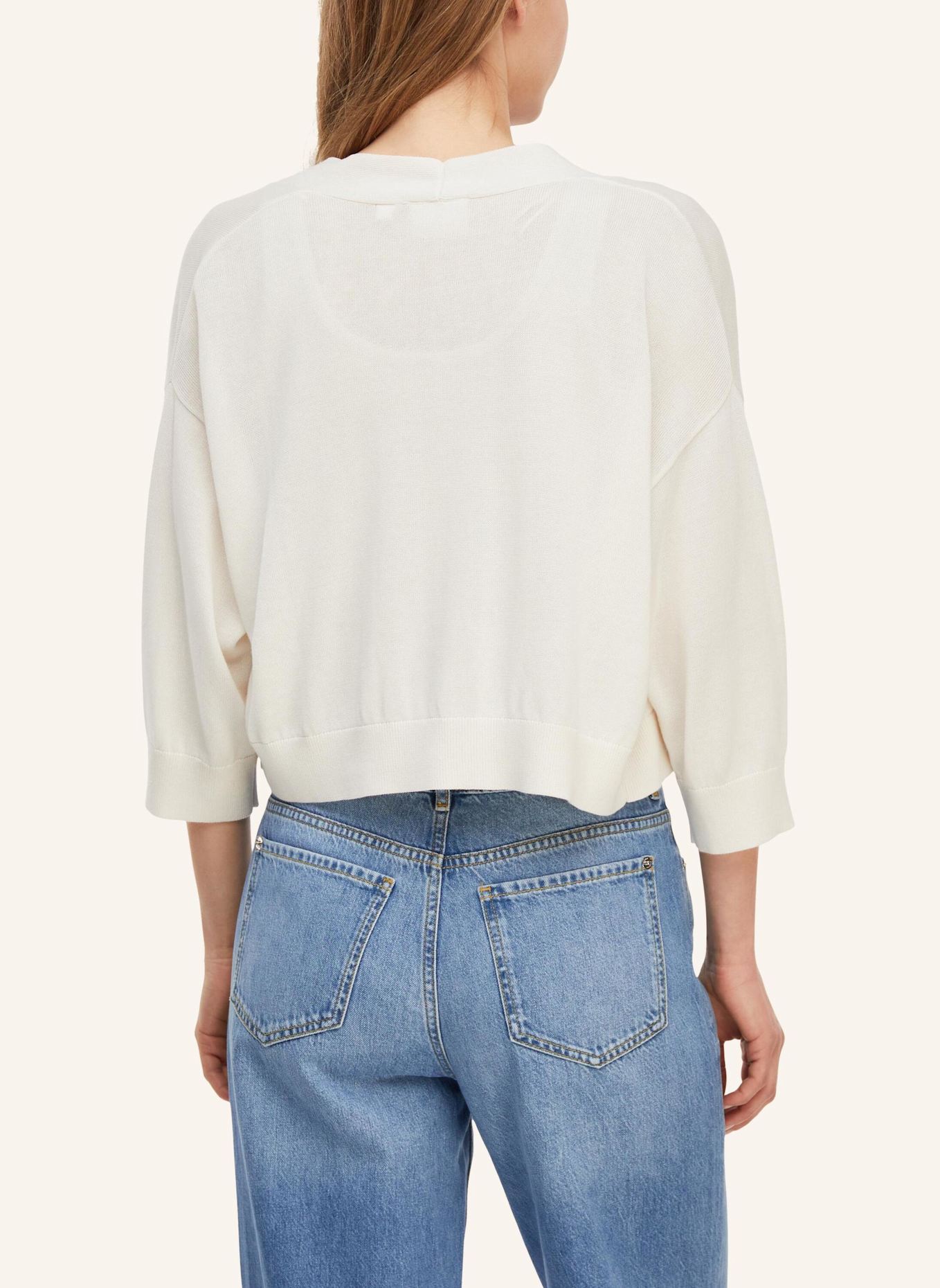 comma Strickjacke: WEISS