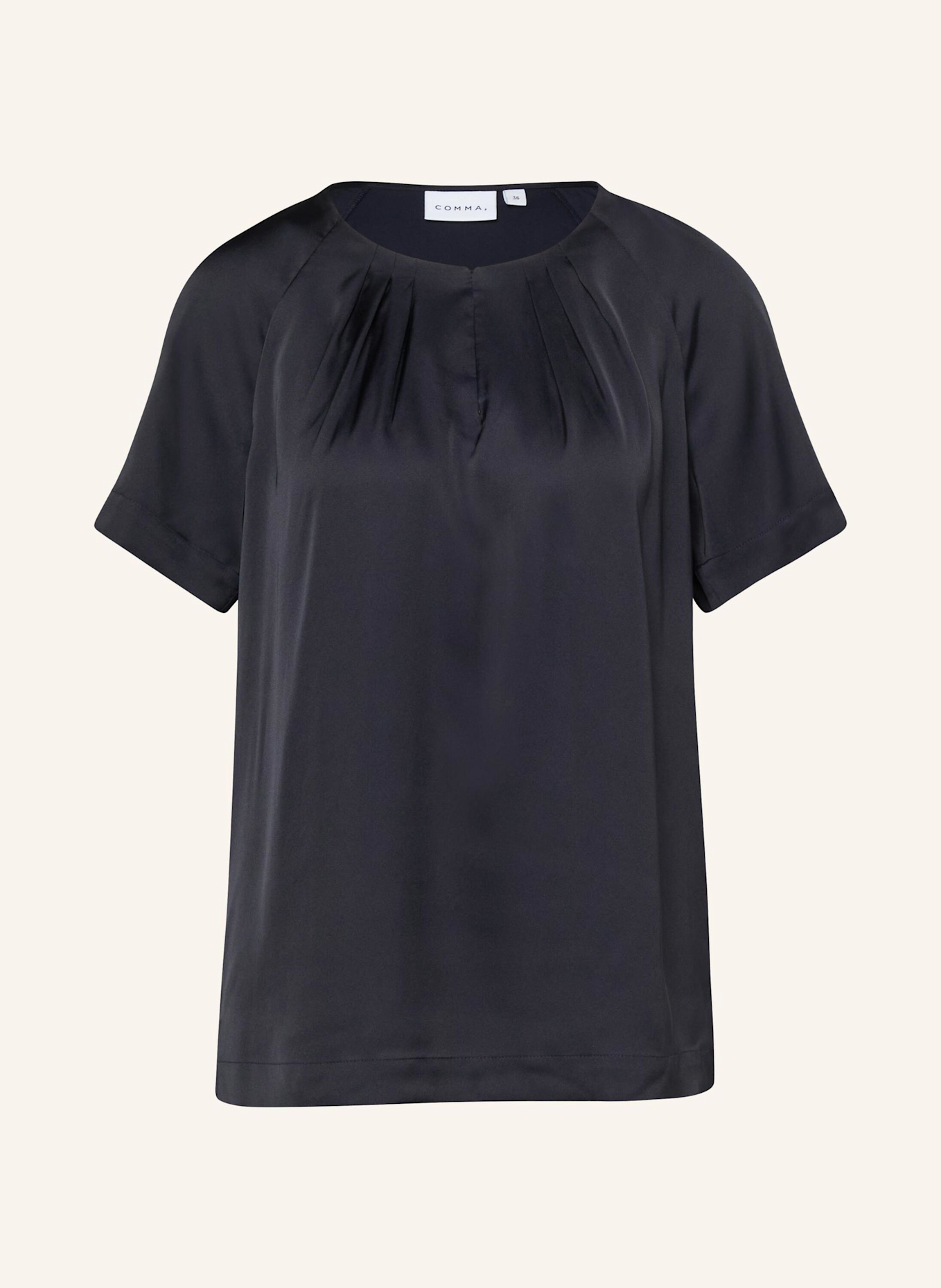 comma Bluse: BLAU