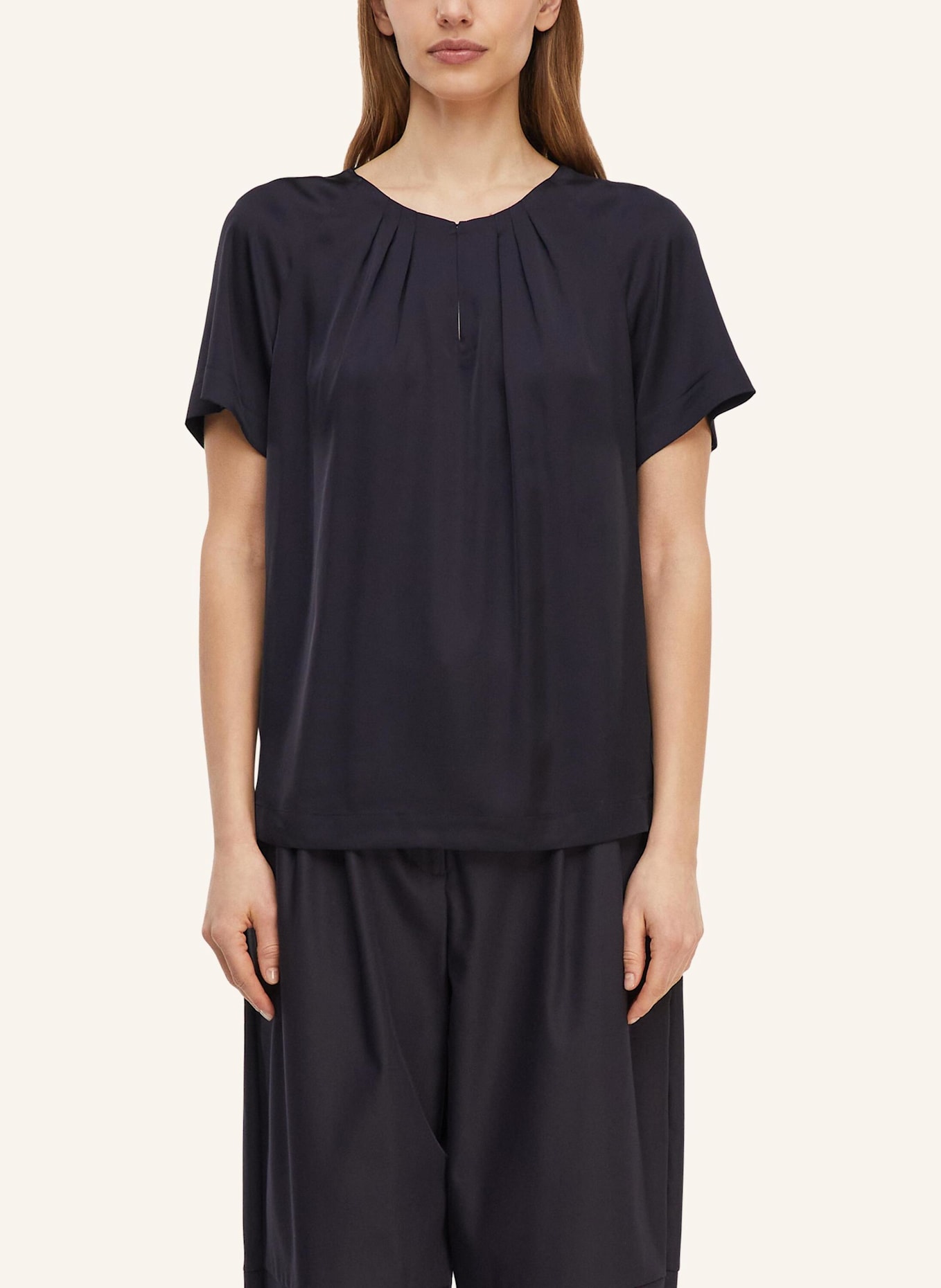 comma Bluse: BLAU