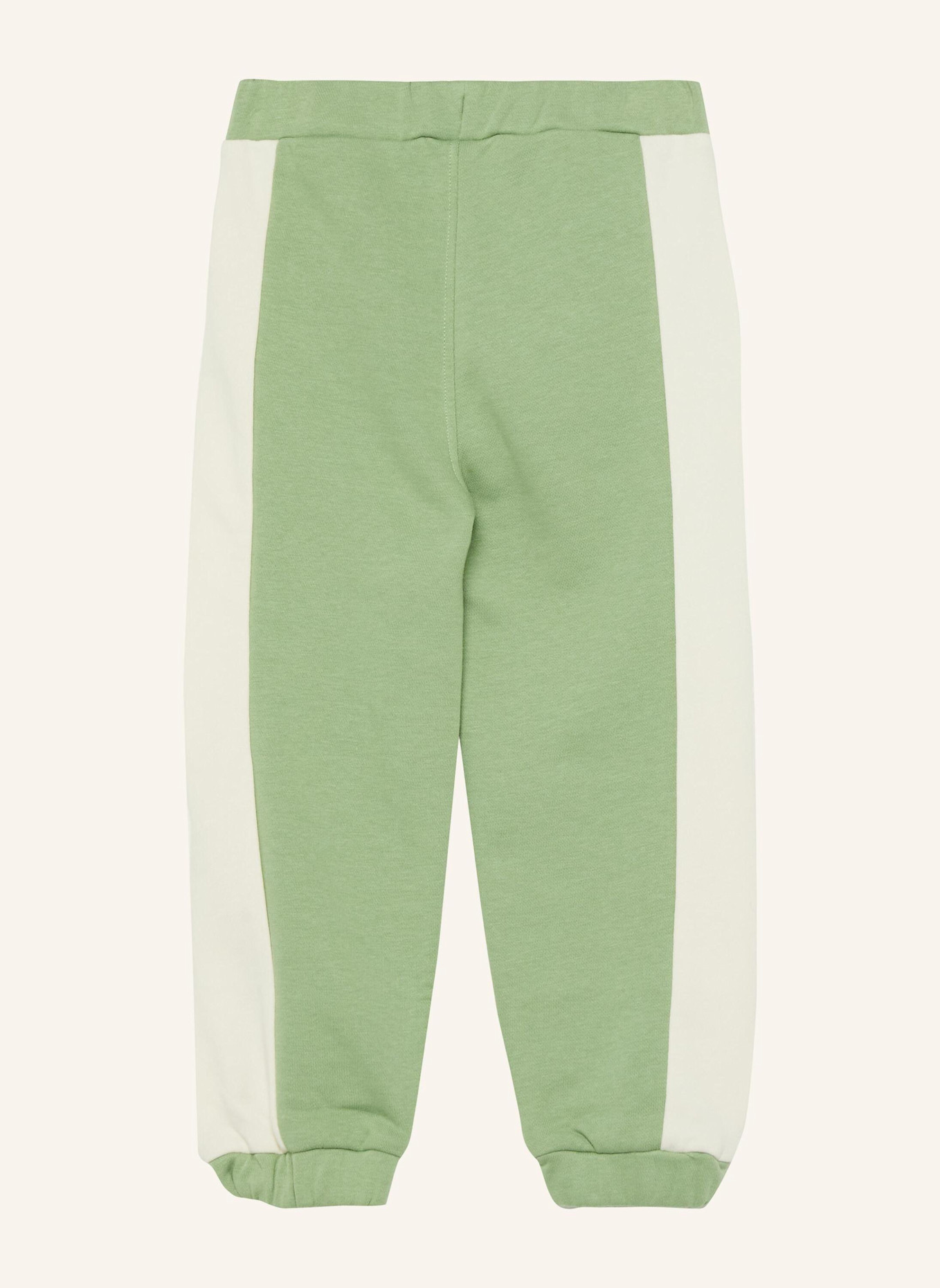 s.Oliver Leggings: GRÜN/ CREME