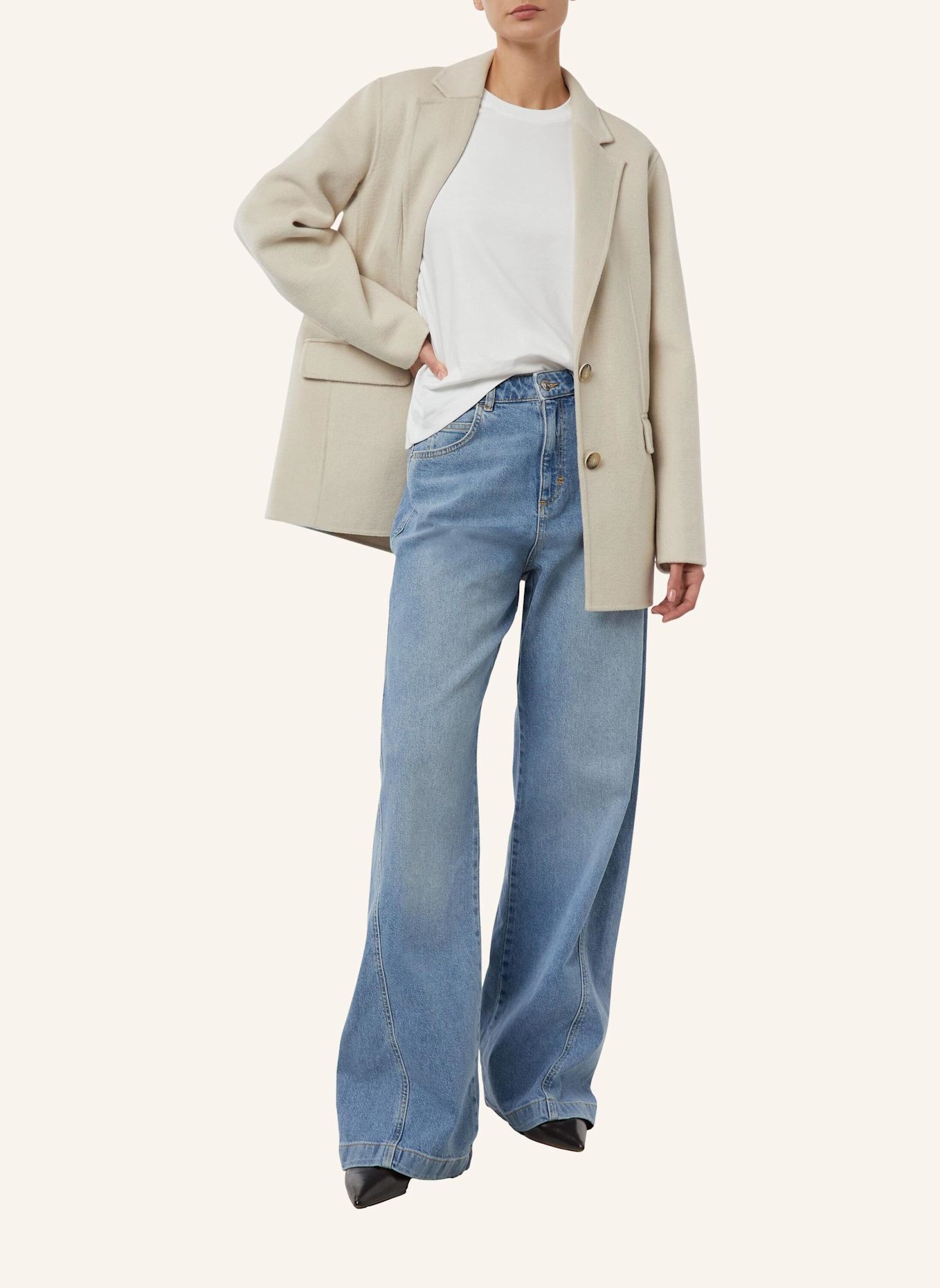 comma Jeans-Hose: BLAU