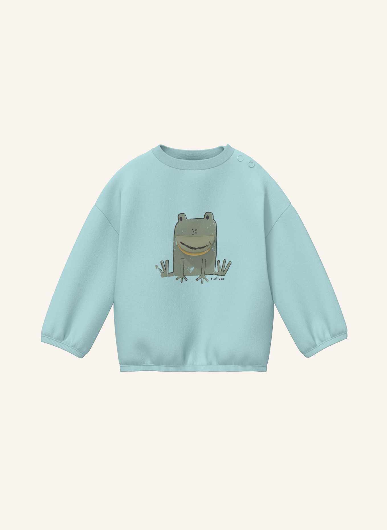 s.Oliver Sweatshirt: TÜRKIS