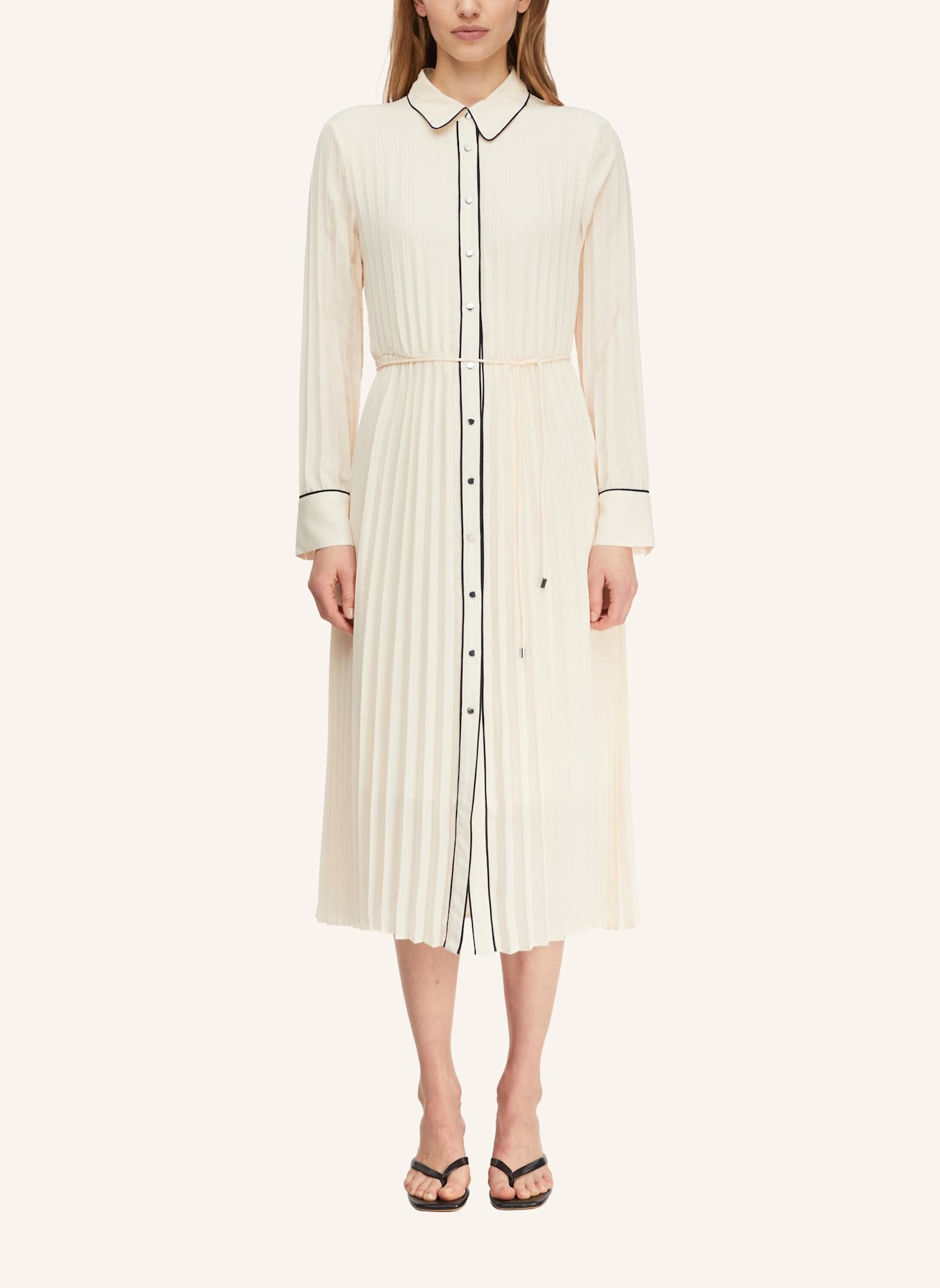 comma Kleid: CREME