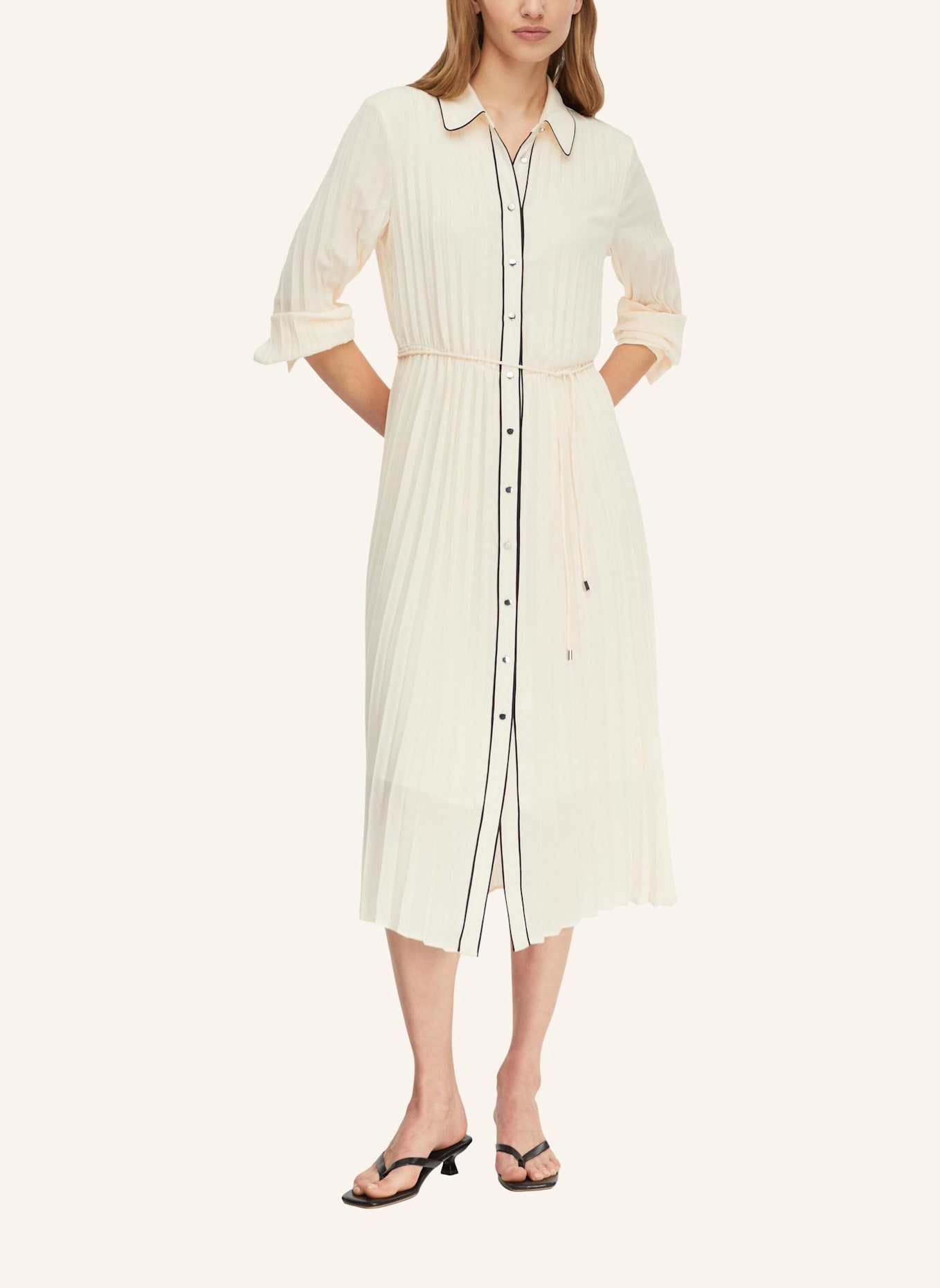 comma Kleid: CREME