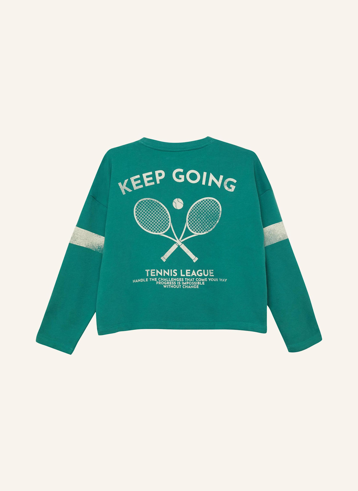 s.Oliver Sweatshirt: GRÜN