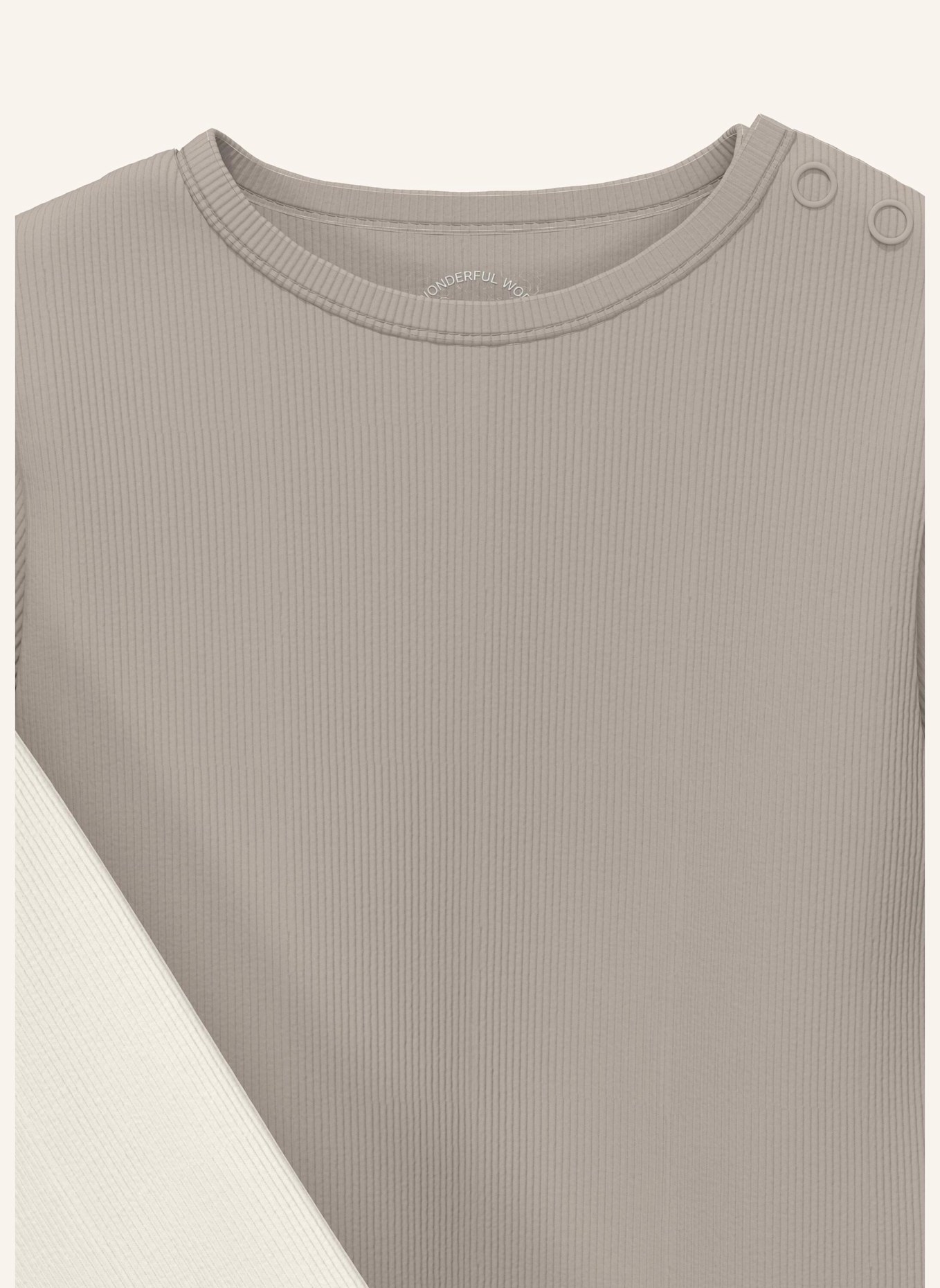 s.Oliver T-Shirt: CREME/ BEIGE