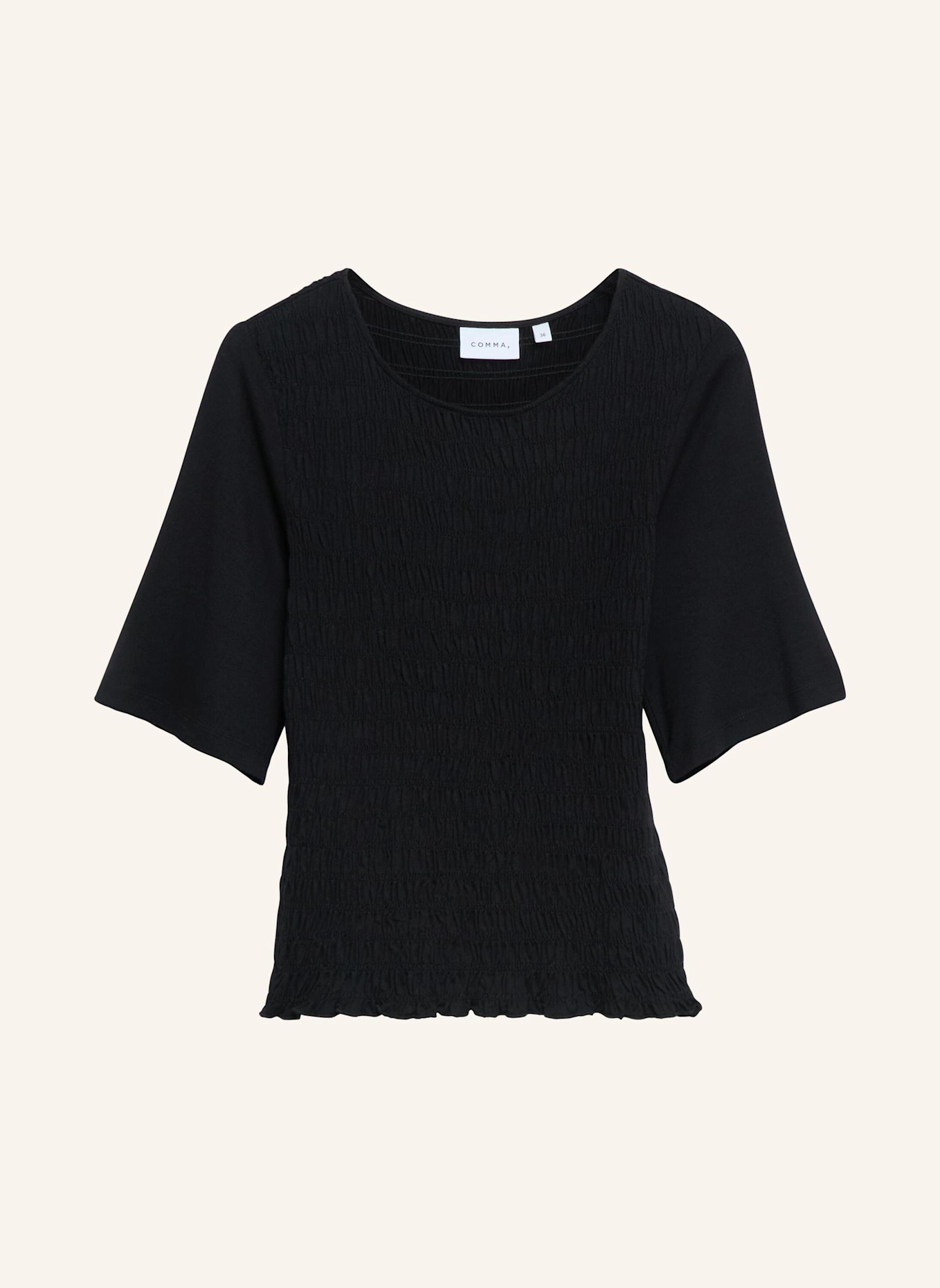comma T-Shirt: SCHWARZ