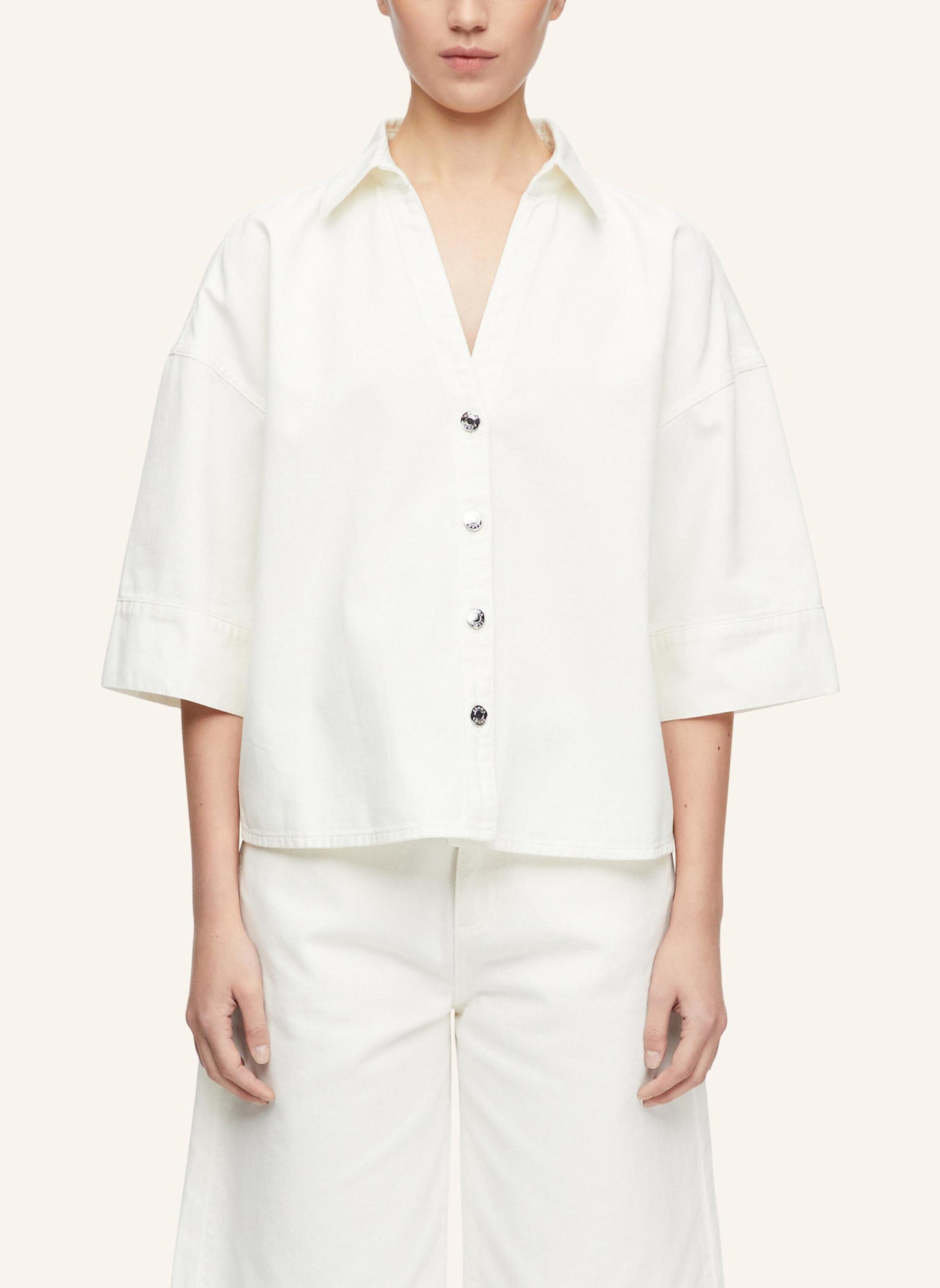 comma Bluse: CREME