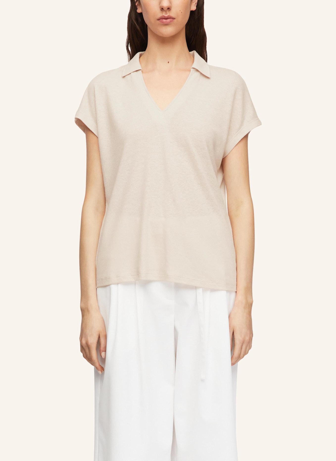 comma T-Shirt: BEIGE