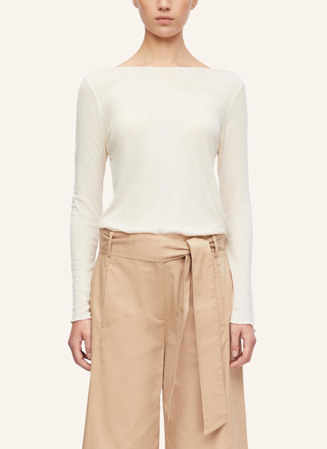 COMMA T-Shirt: CREME