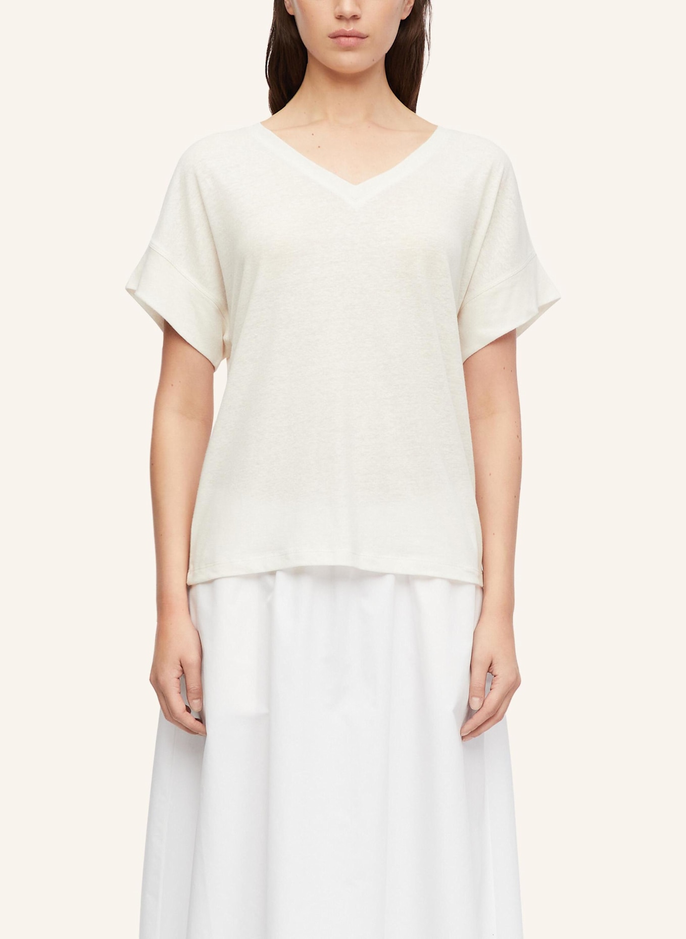 comma T-Shirt: CREME