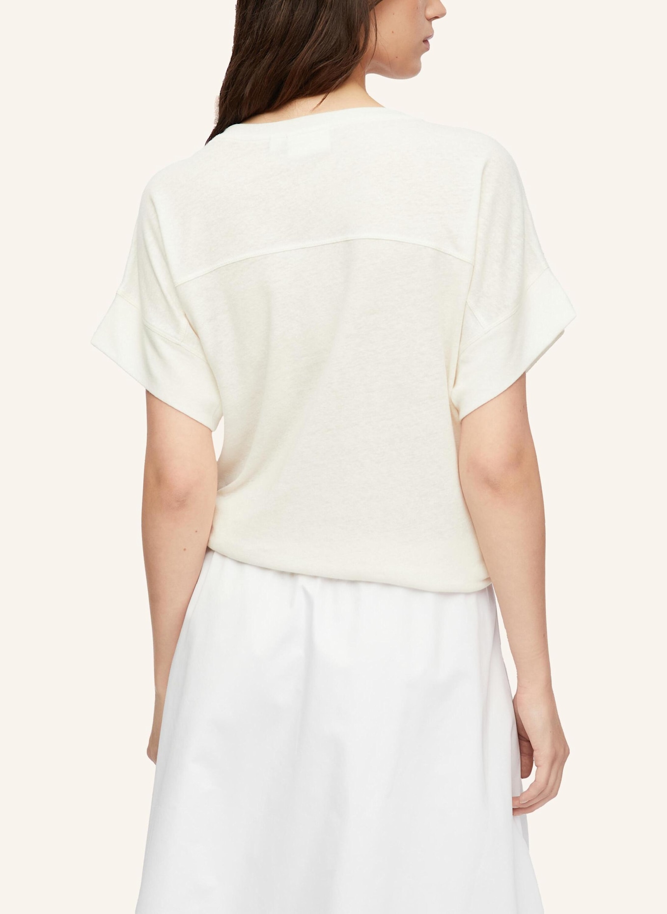 comma T-Shirt: CREME