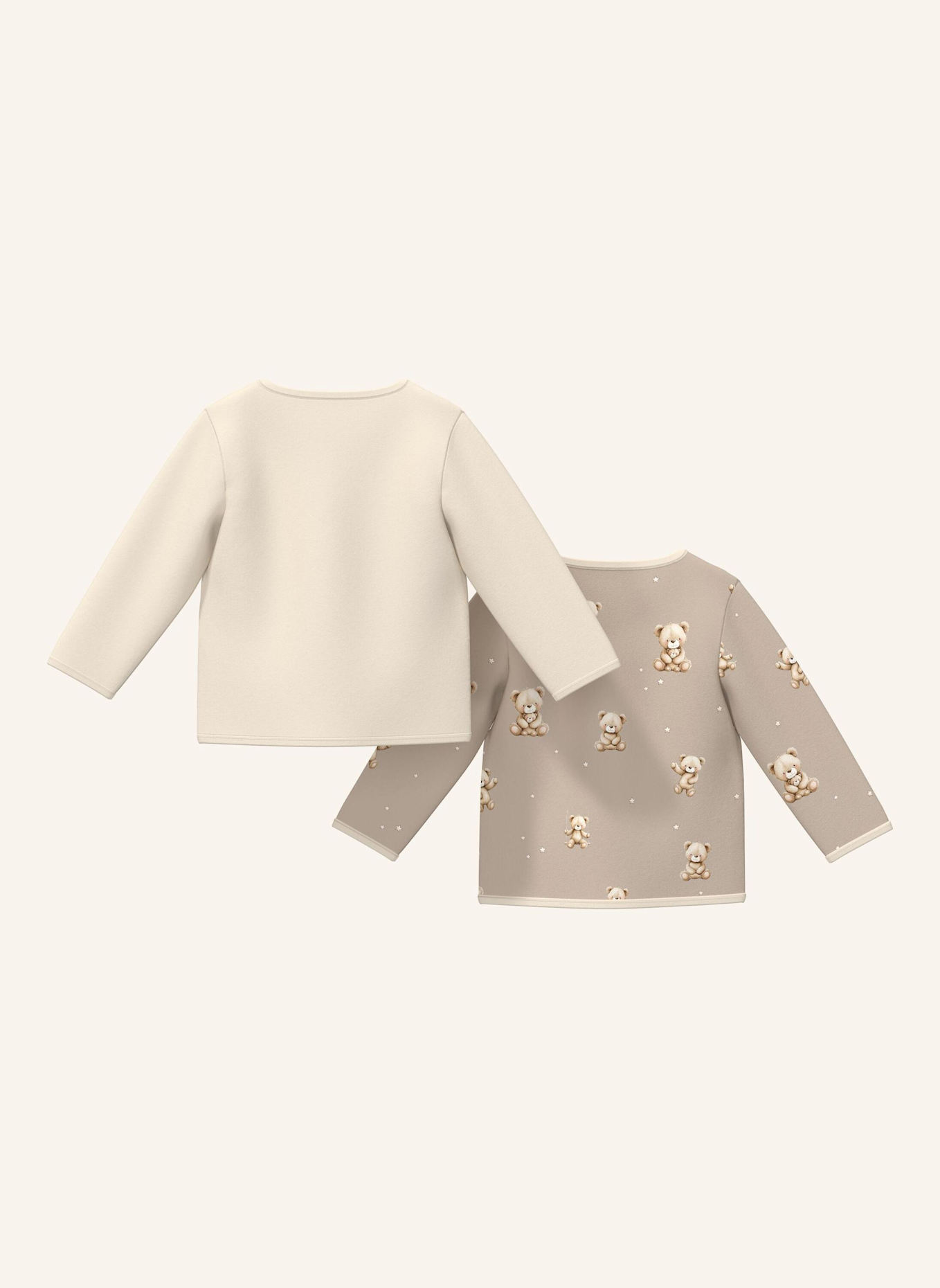 s.Oliver Sweatshirt Jacke: BEIGE