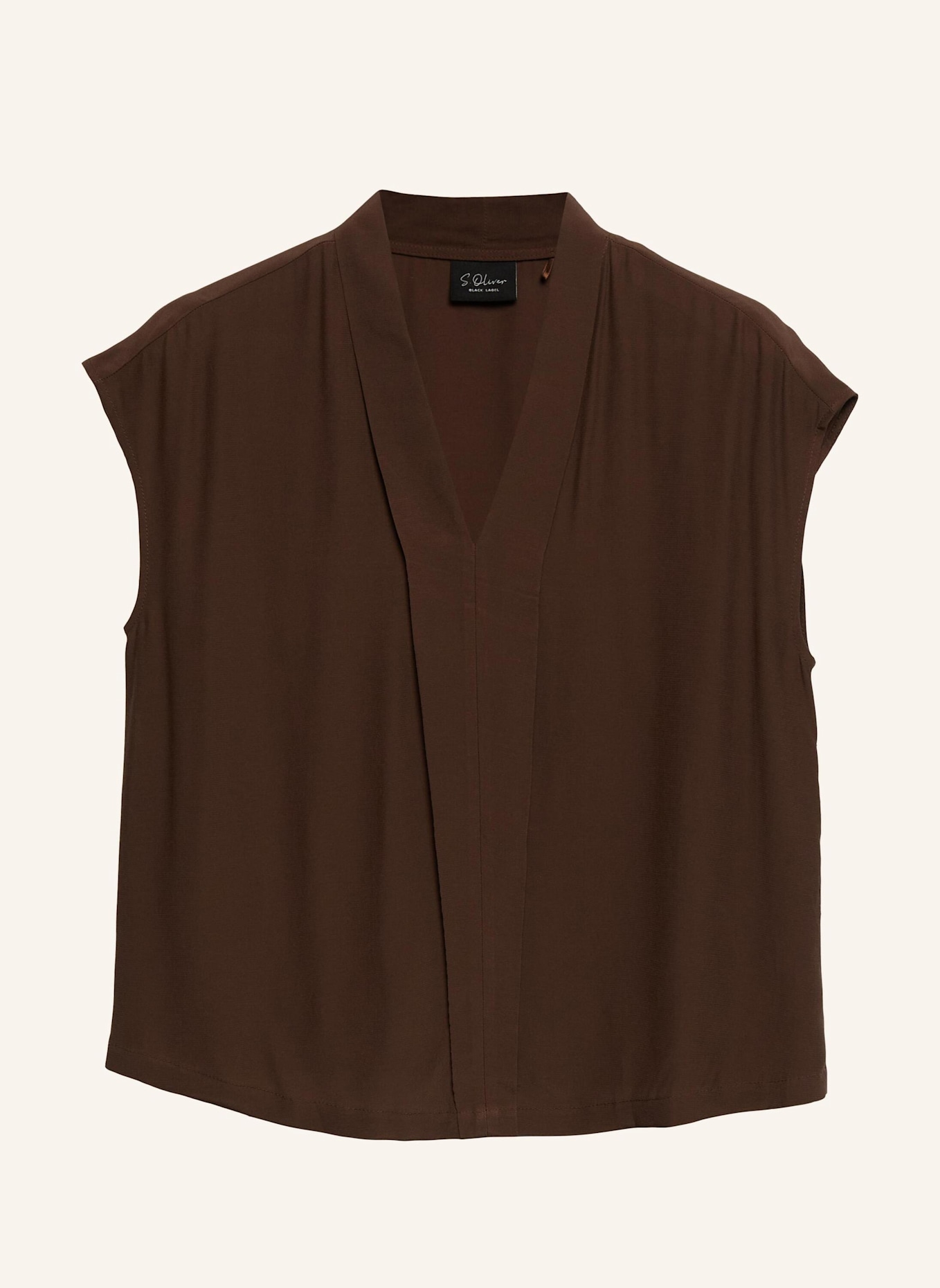 s.Oliver Bluse: BRAUN