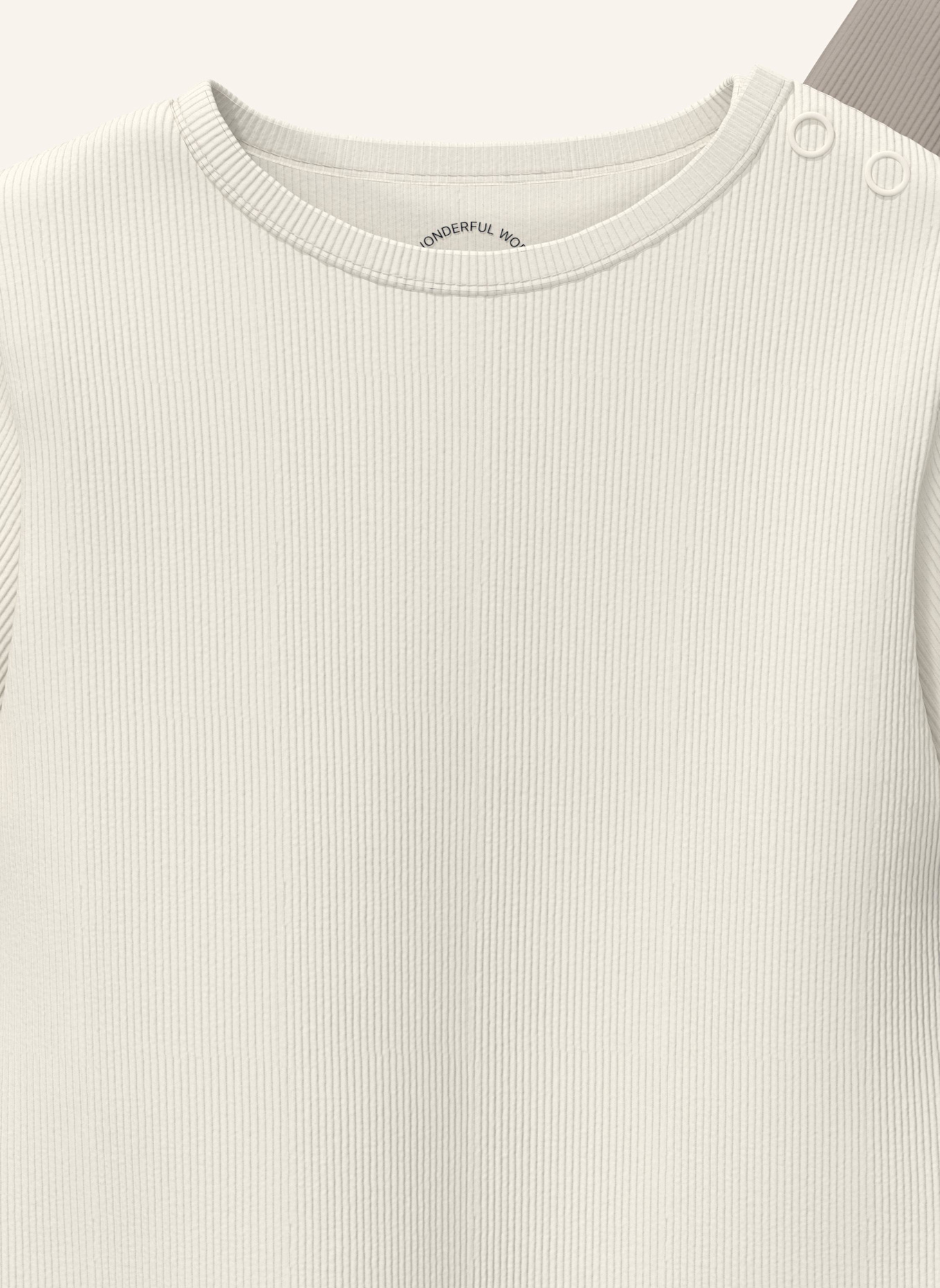 s.Oliver T-Shirt: CREME/ BEIGE