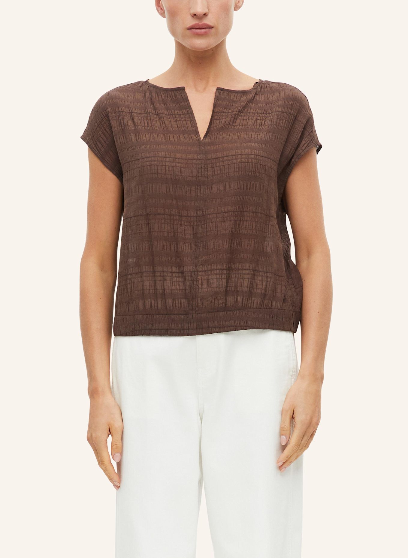 s.Oliver Bluse: BRAUN