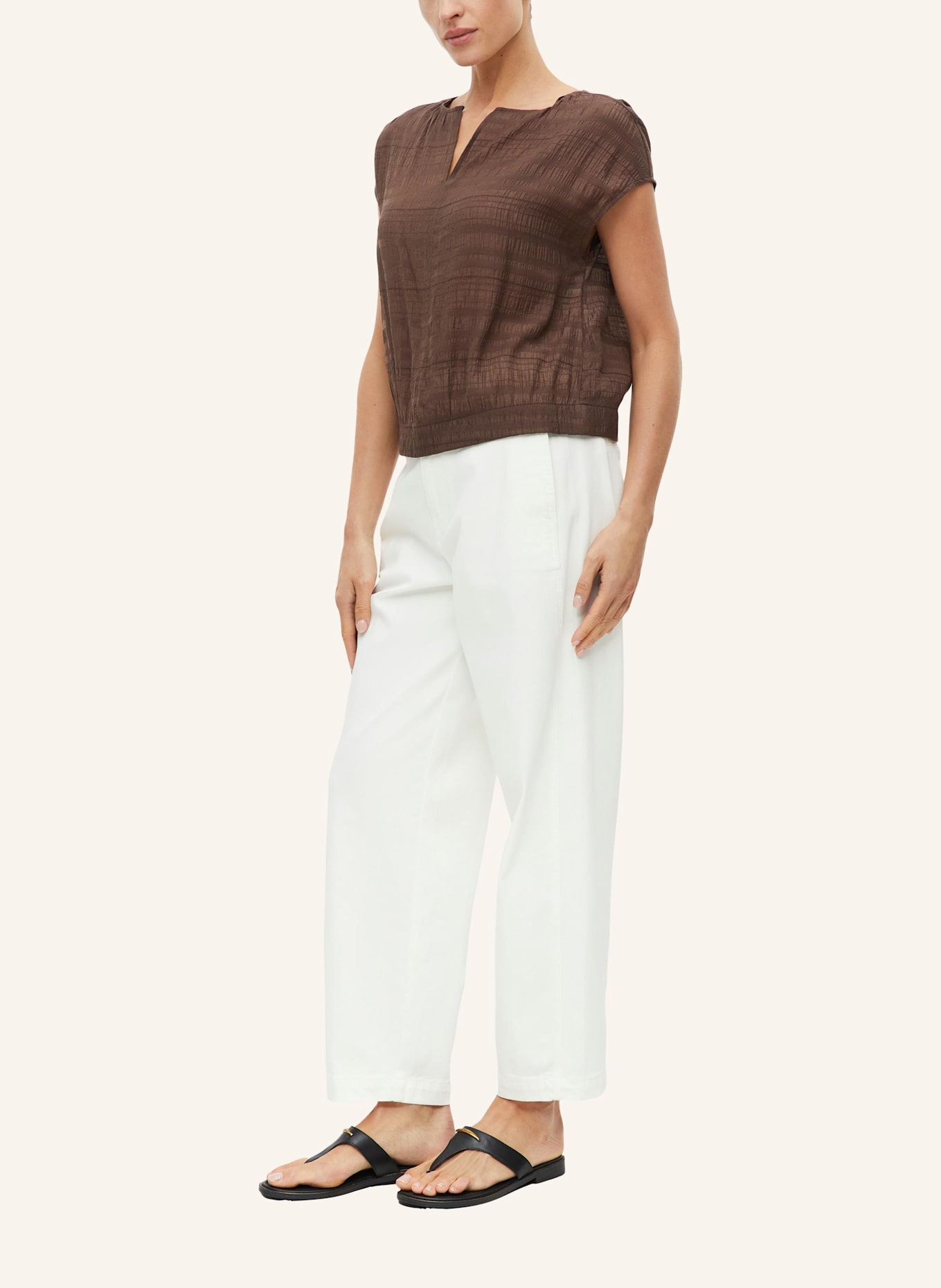 s.Oliver Bluse: BRAUN