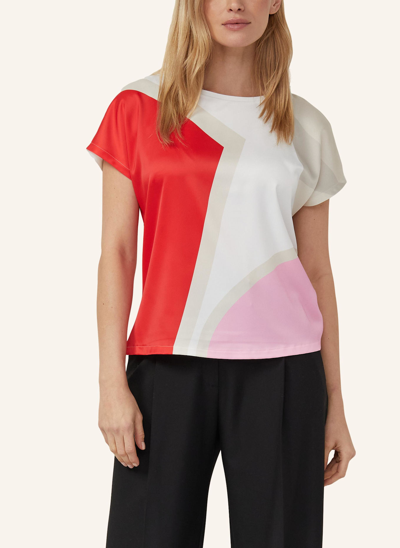 s.Oliver T-Shirt: CREME