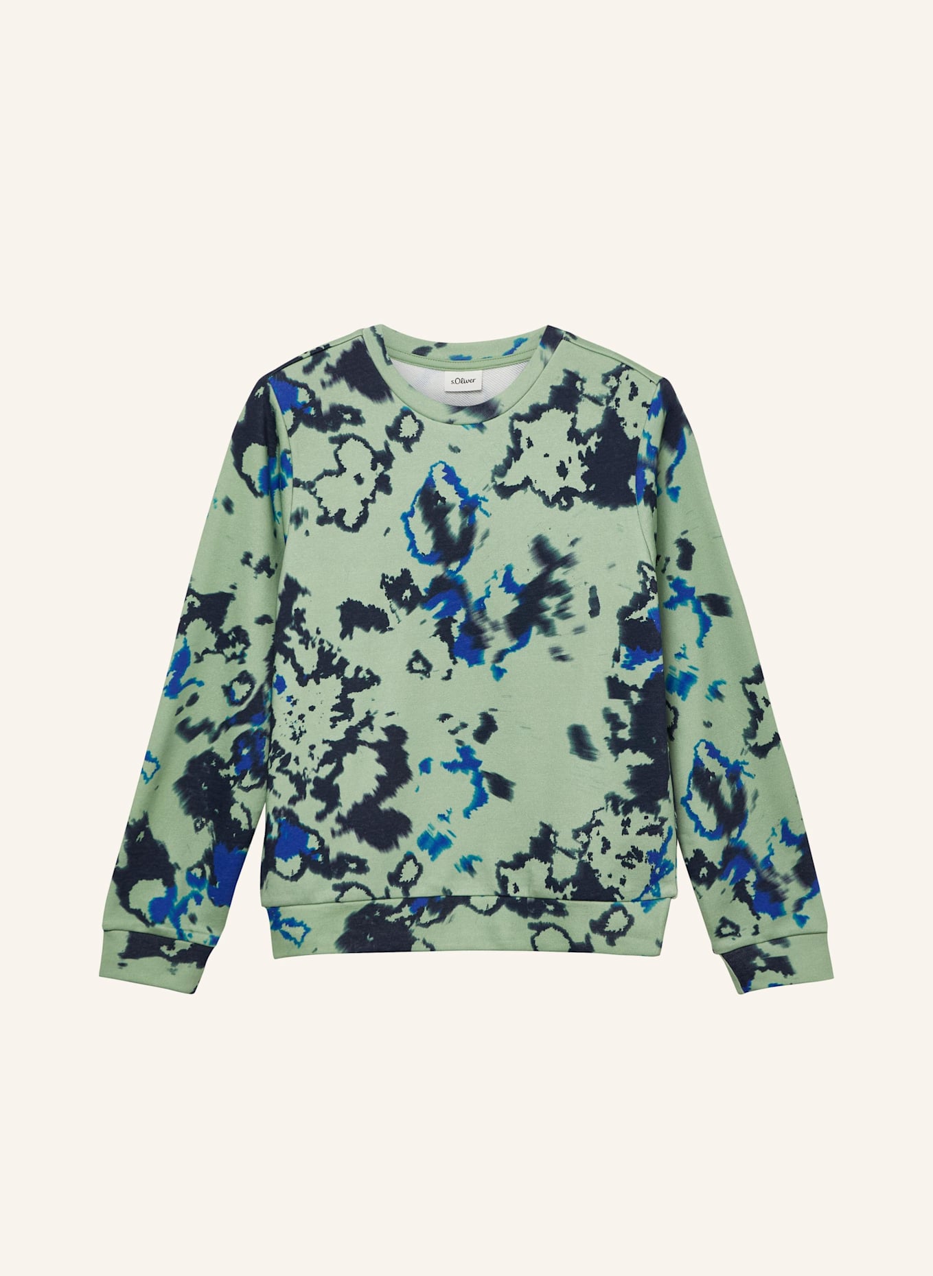 s.Oliver Sweatshirt: GRÜN
