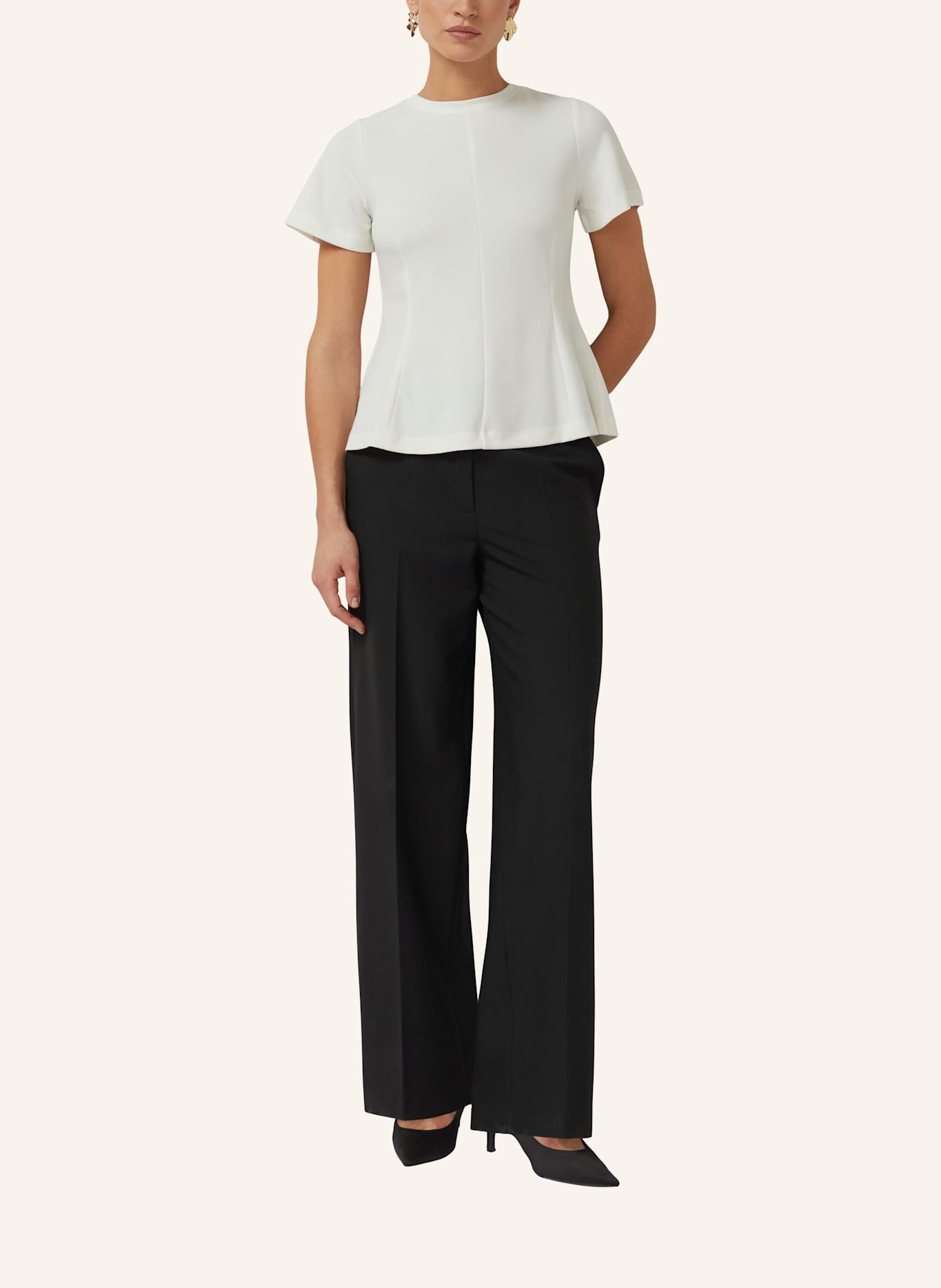 s.Oliver T-Shirt: CREME