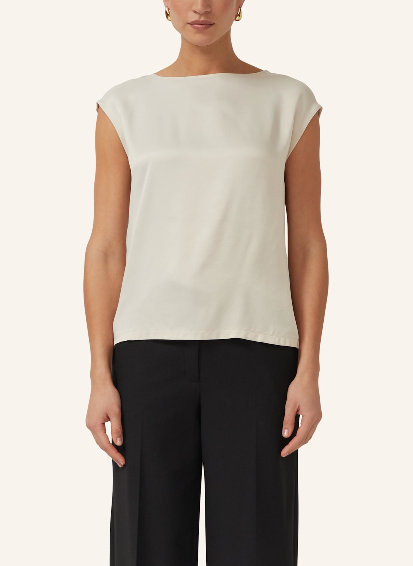 s.Oliver T-Shirt: BEIGE