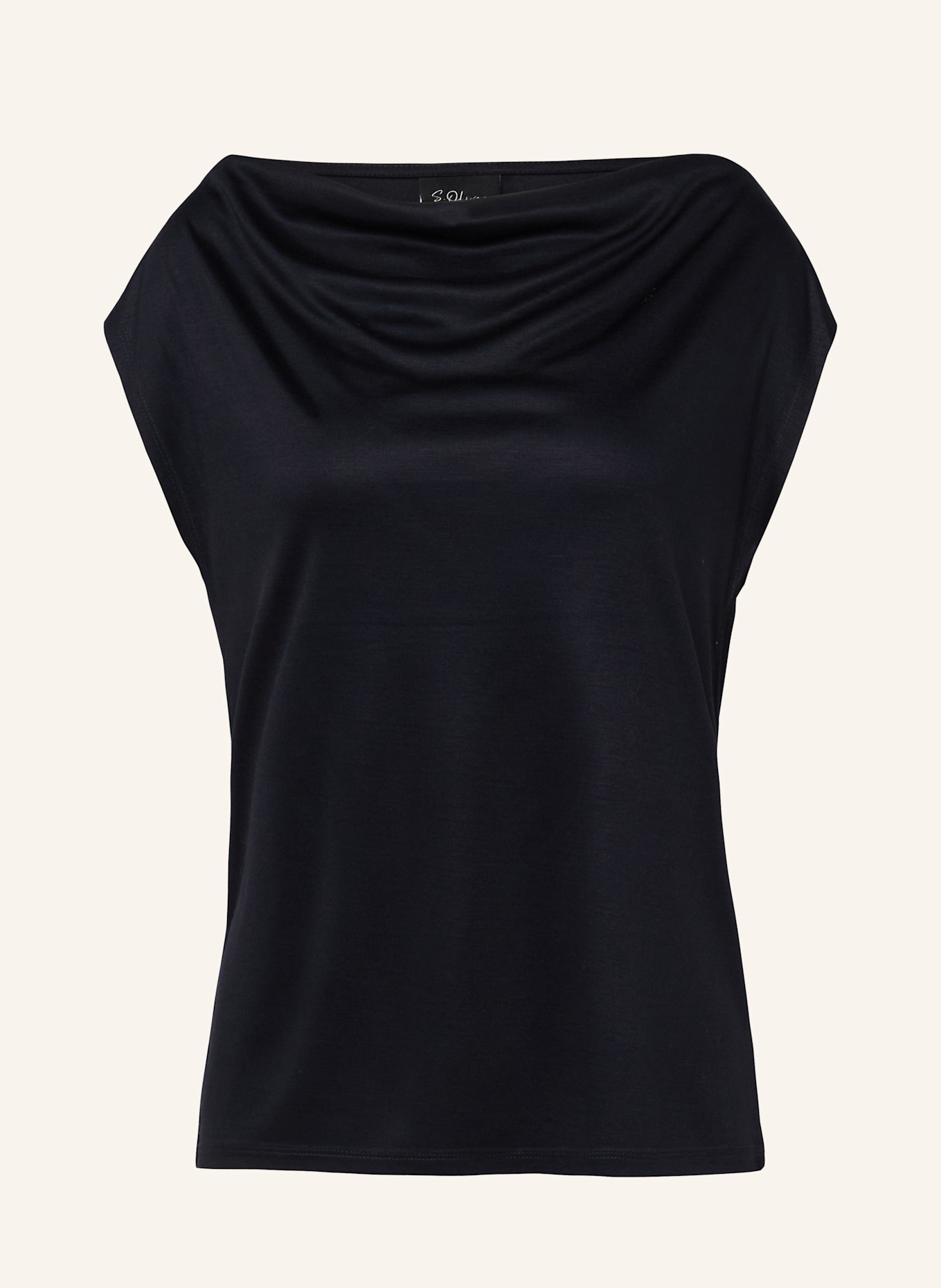 s.Oliver BLACK LABEL T-Shirt: BLAU
