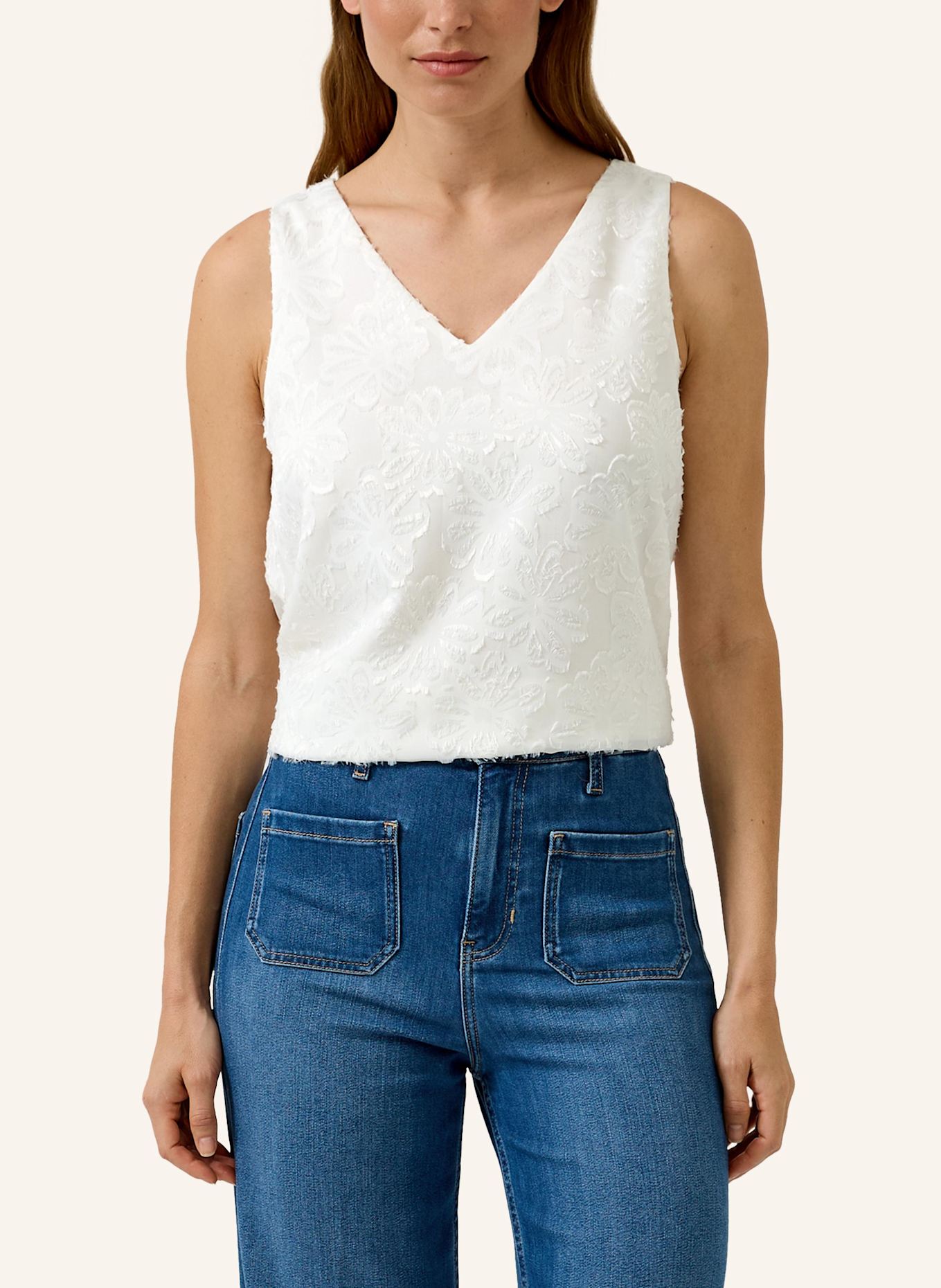 s.Oliver Bluse: CREME