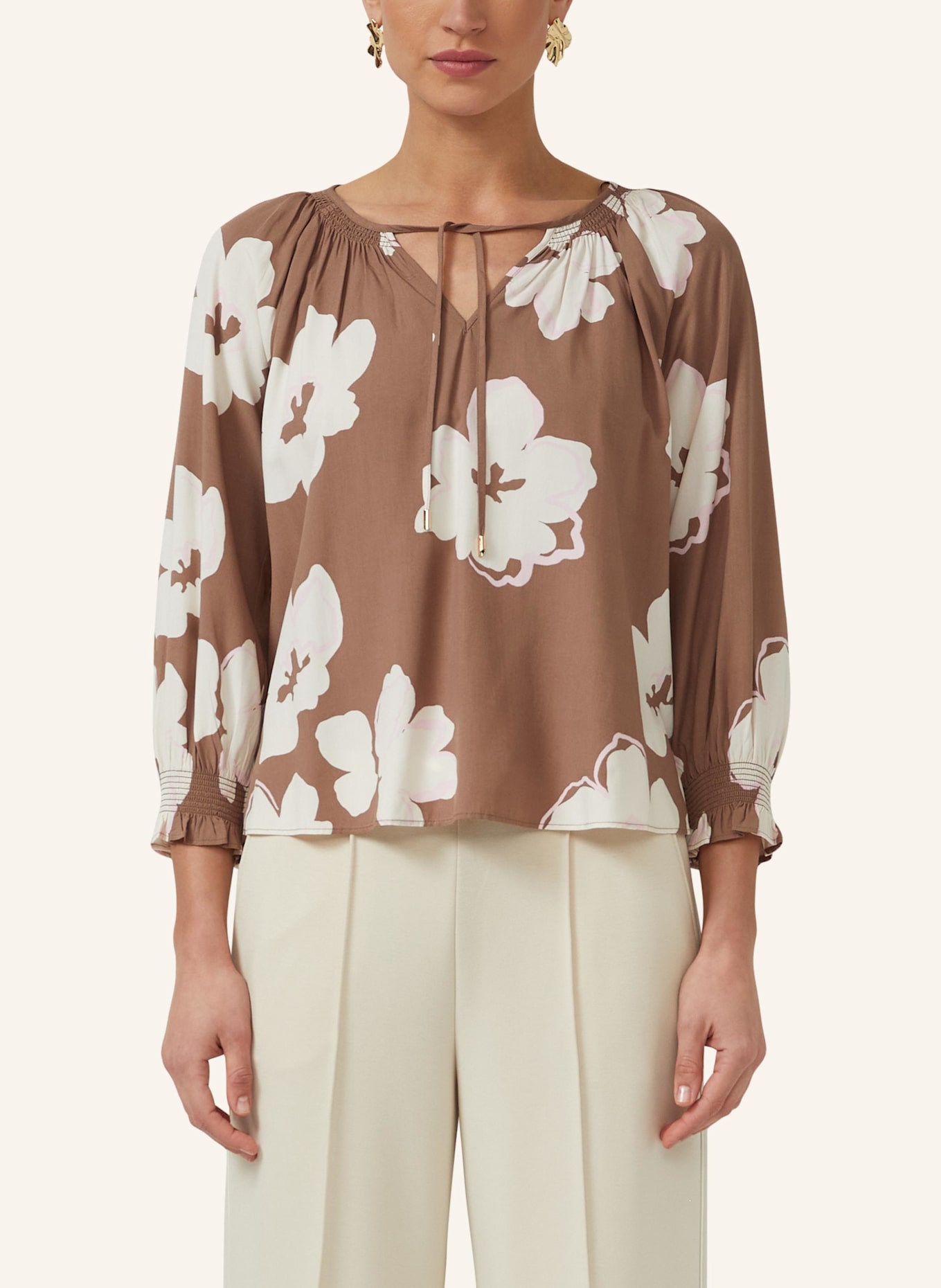 s.Oliver Bluse: BRAUN
