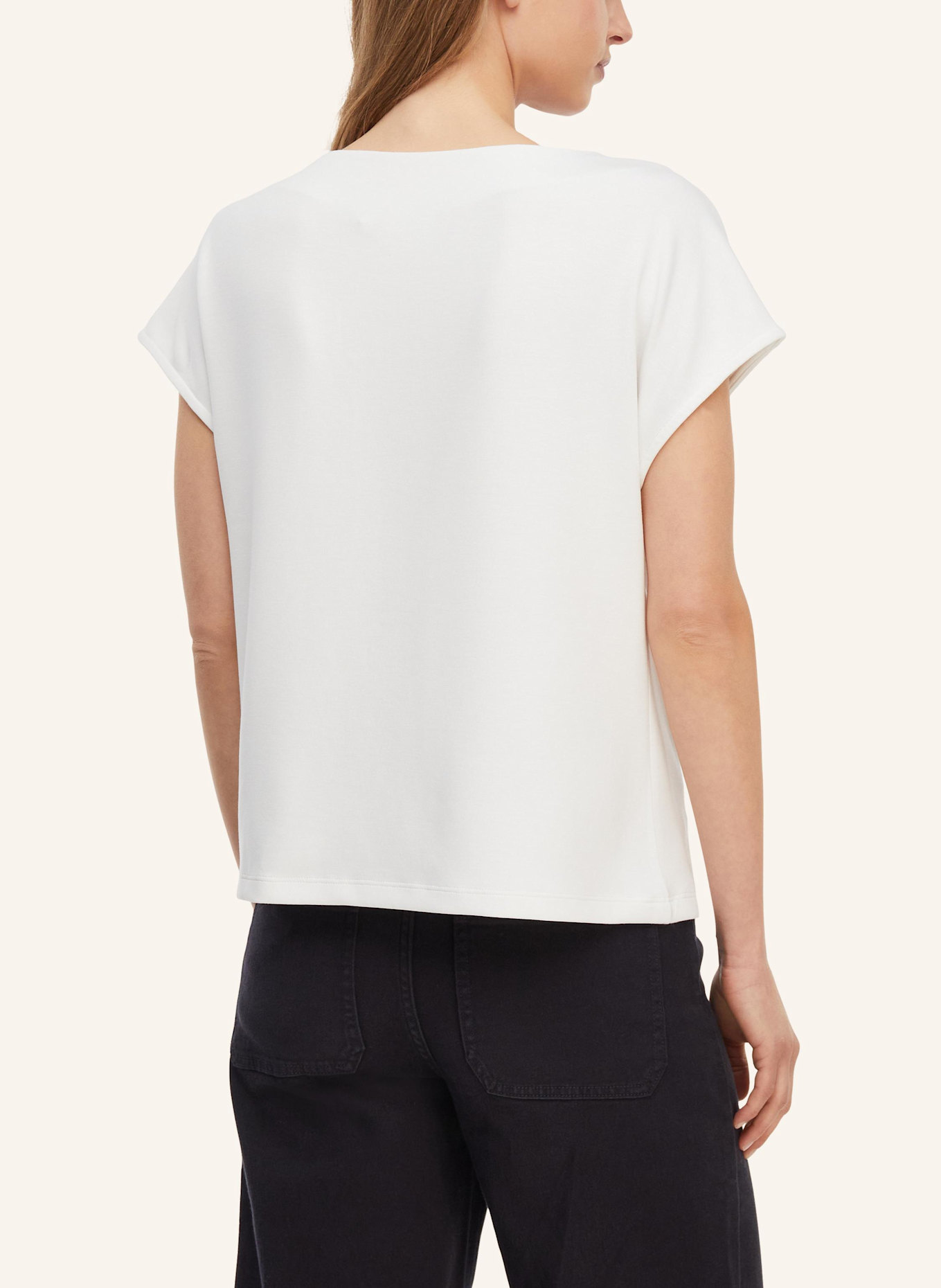 comma T-Shirt: WEISS