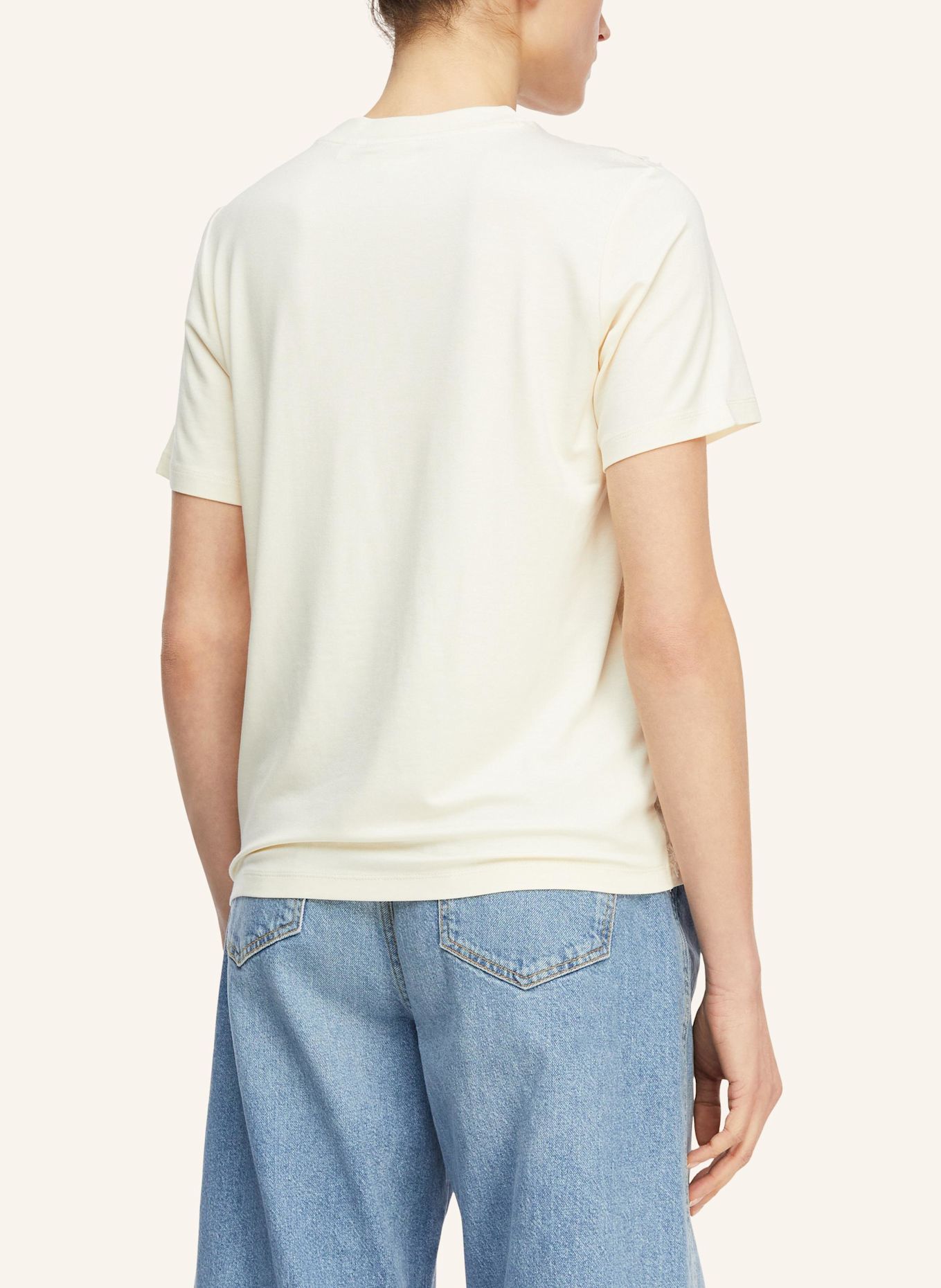 comma T-Shirt: CREME