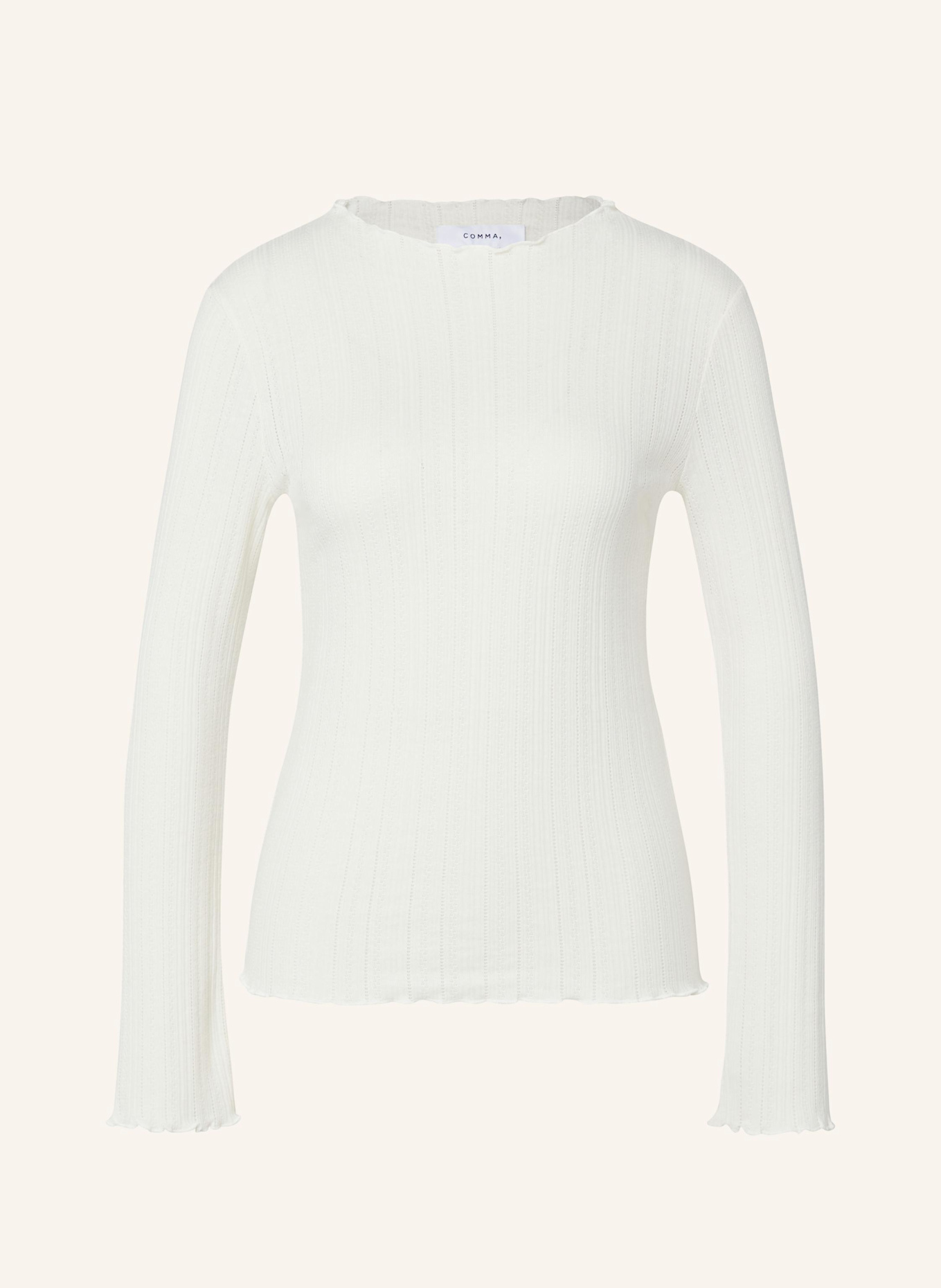 comma T-Shirt: CREME