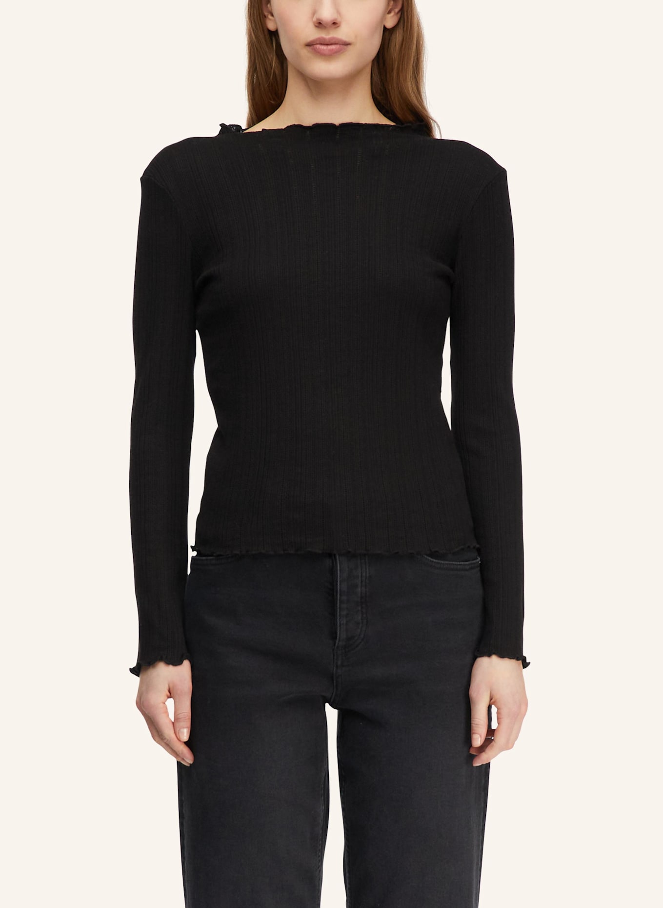 comma T-Shirt: SCHWARZ