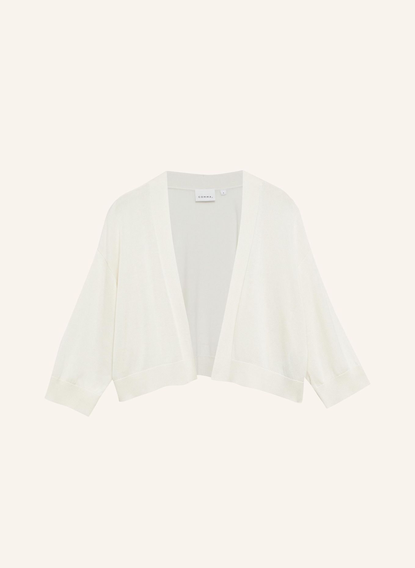 comma Strickjacke: WEISS