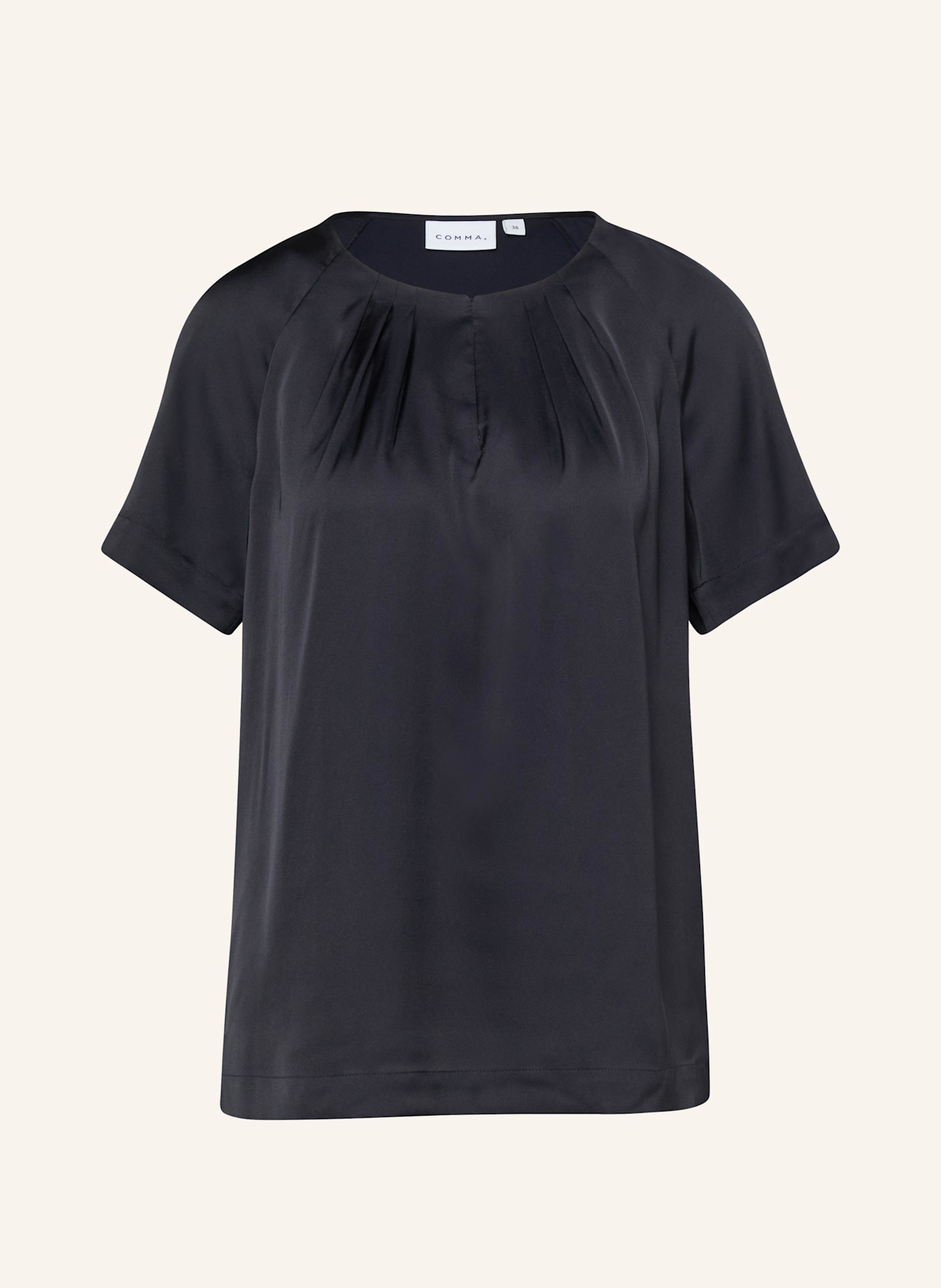 comma Bluse: BLAU