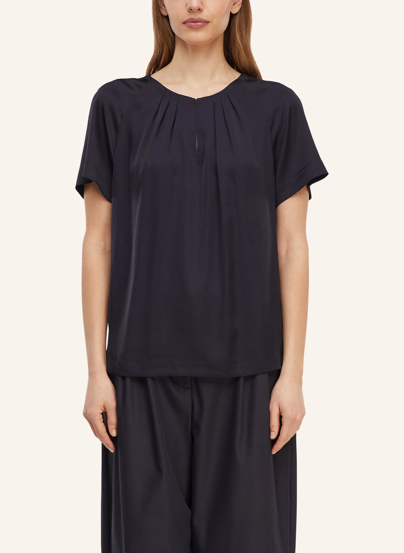comma Bluse: BLAU