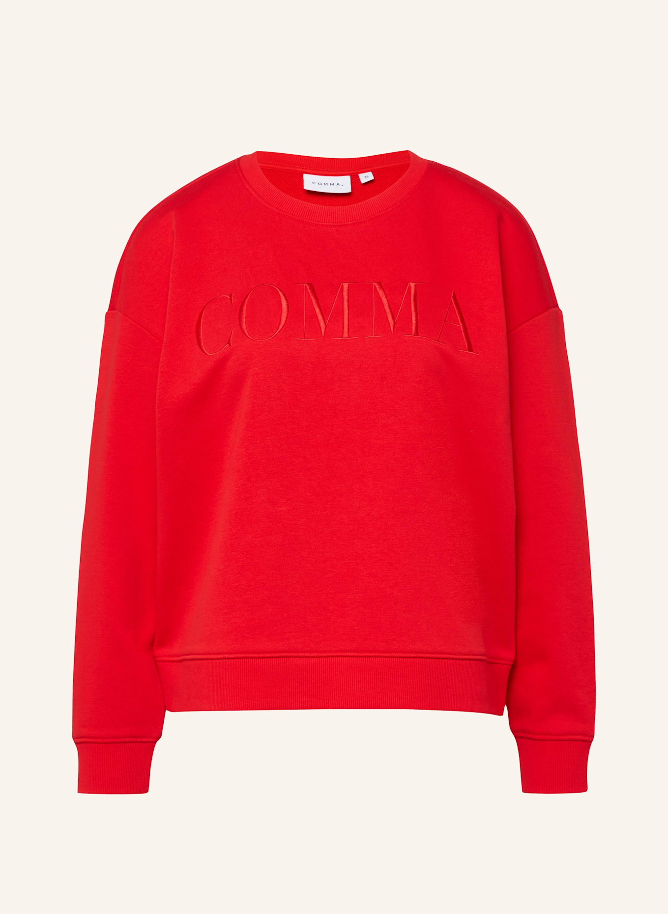 comma Sweatshirt: ROT