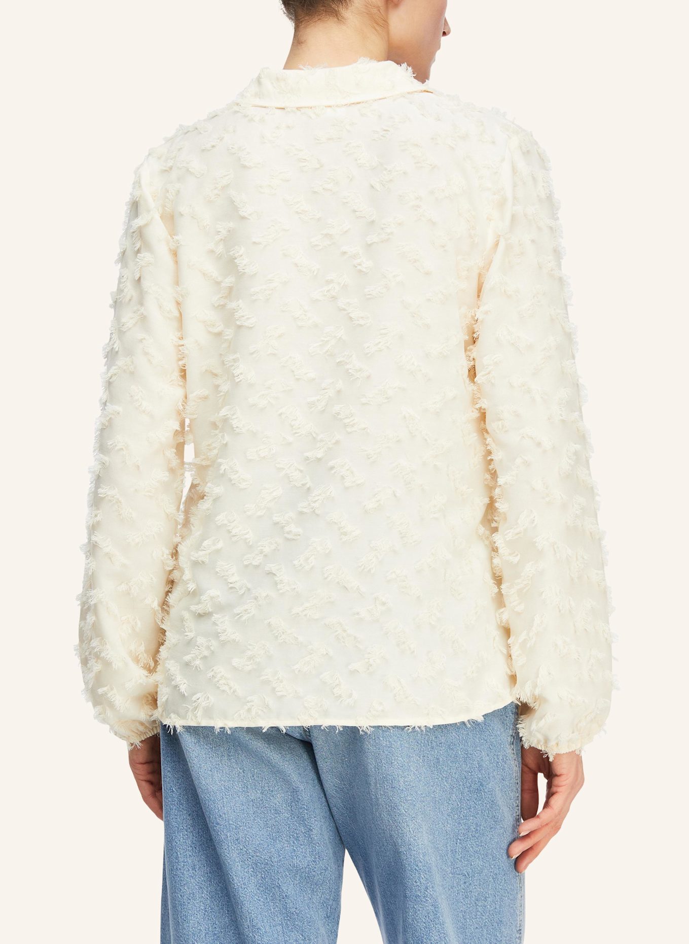 comma Bluse: BEIGE