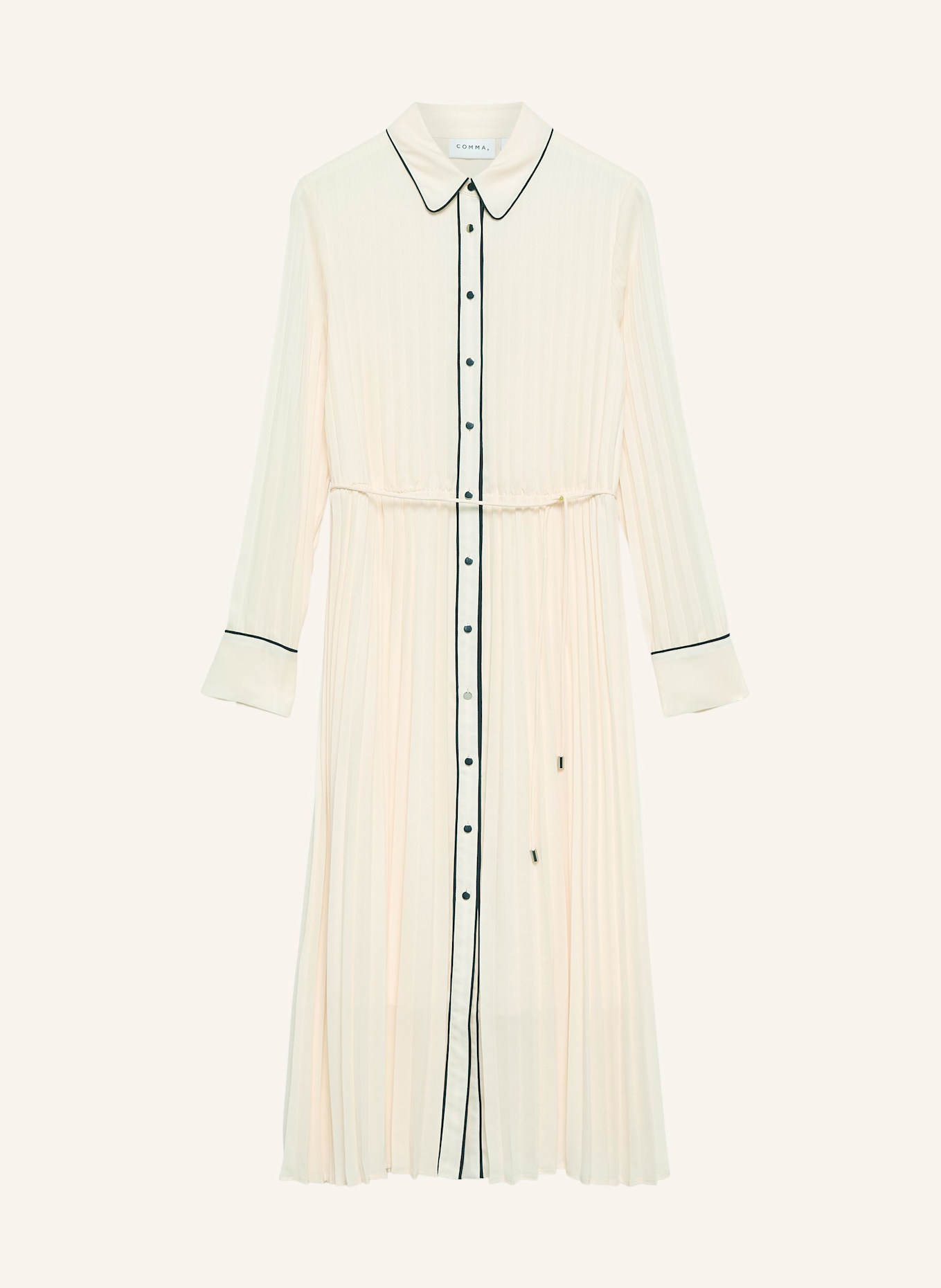 comma Kleid: CREME