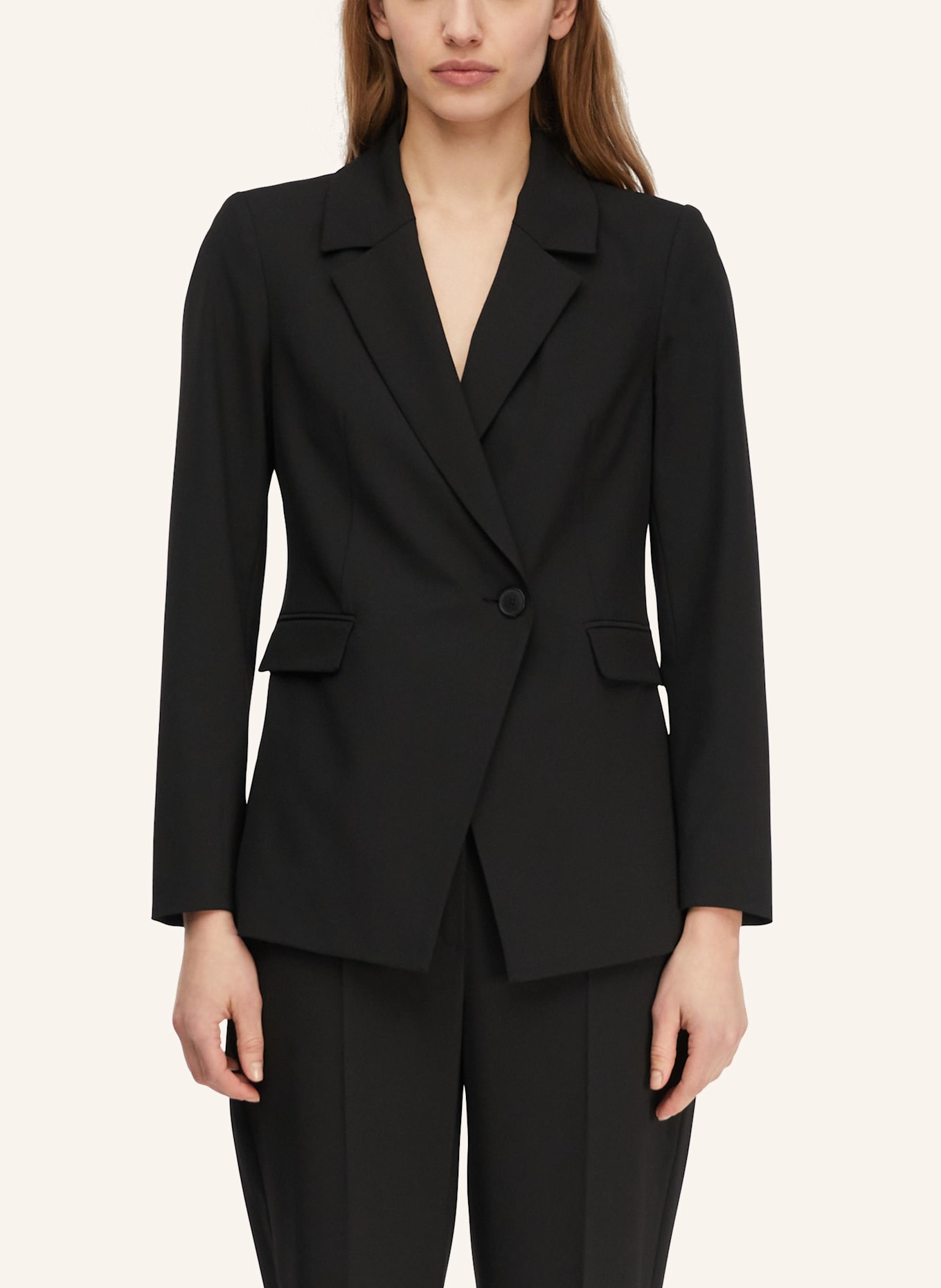 comma Indoor-Blazer: SCHWARZ