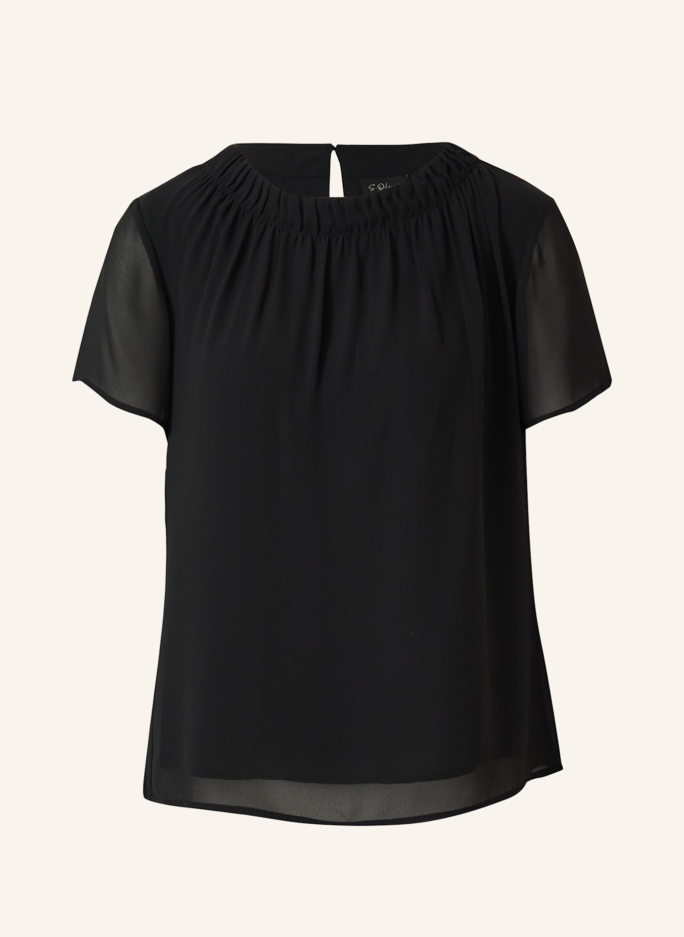 s.Oliver Bluse: SCHWARZ