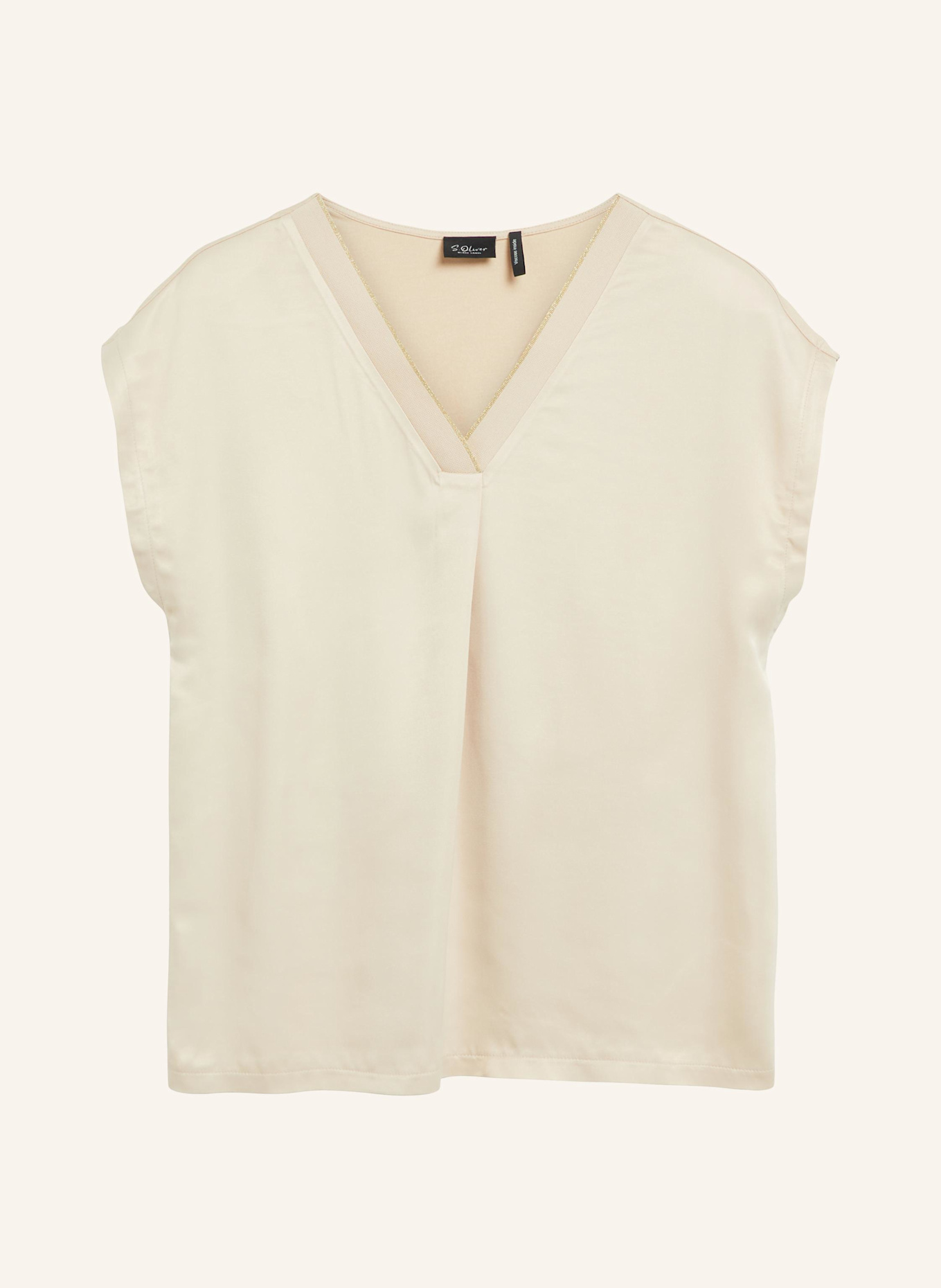 s.Oliver T-Shirt: BRAUN