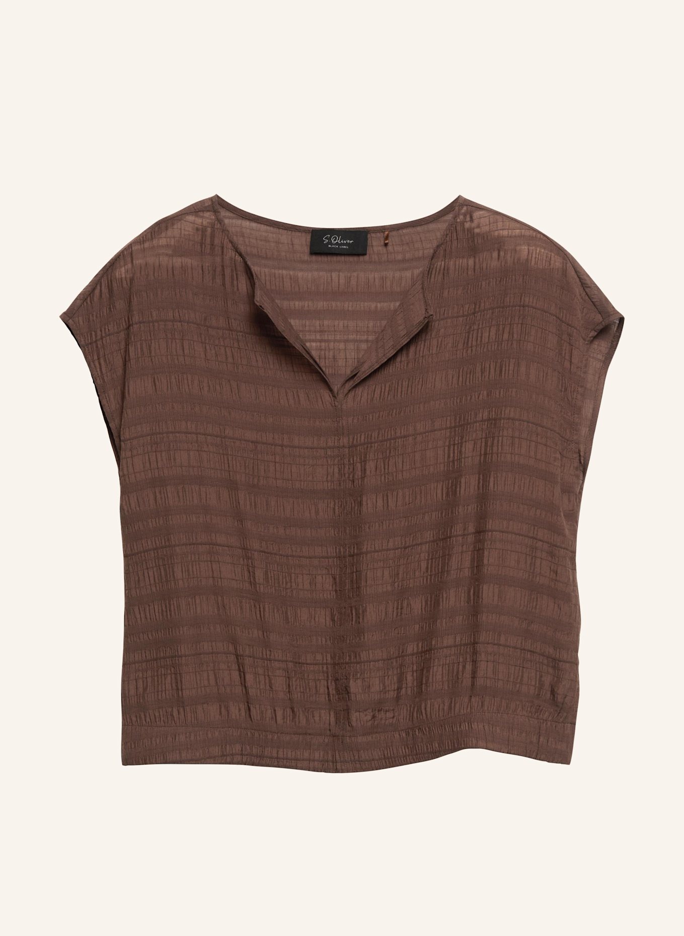 s.Oliver Bluse: BRAUN