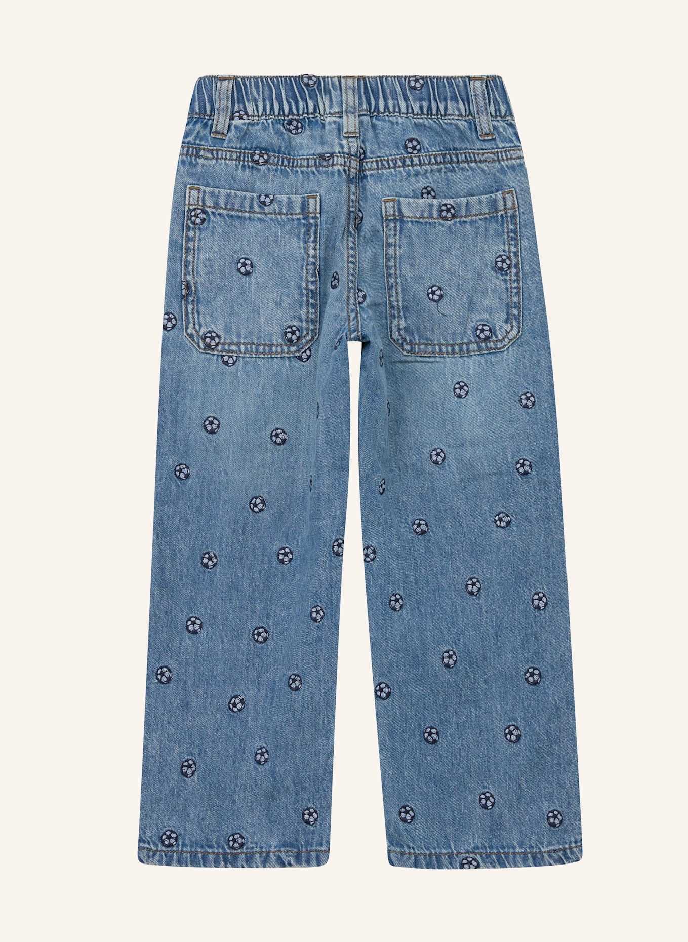 s.Oliver Jeans-Hose BAGGY: BLAU