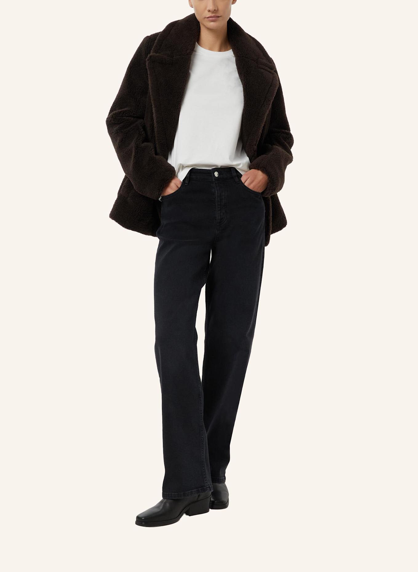 comma Jeans-Hose: SCHWARZ