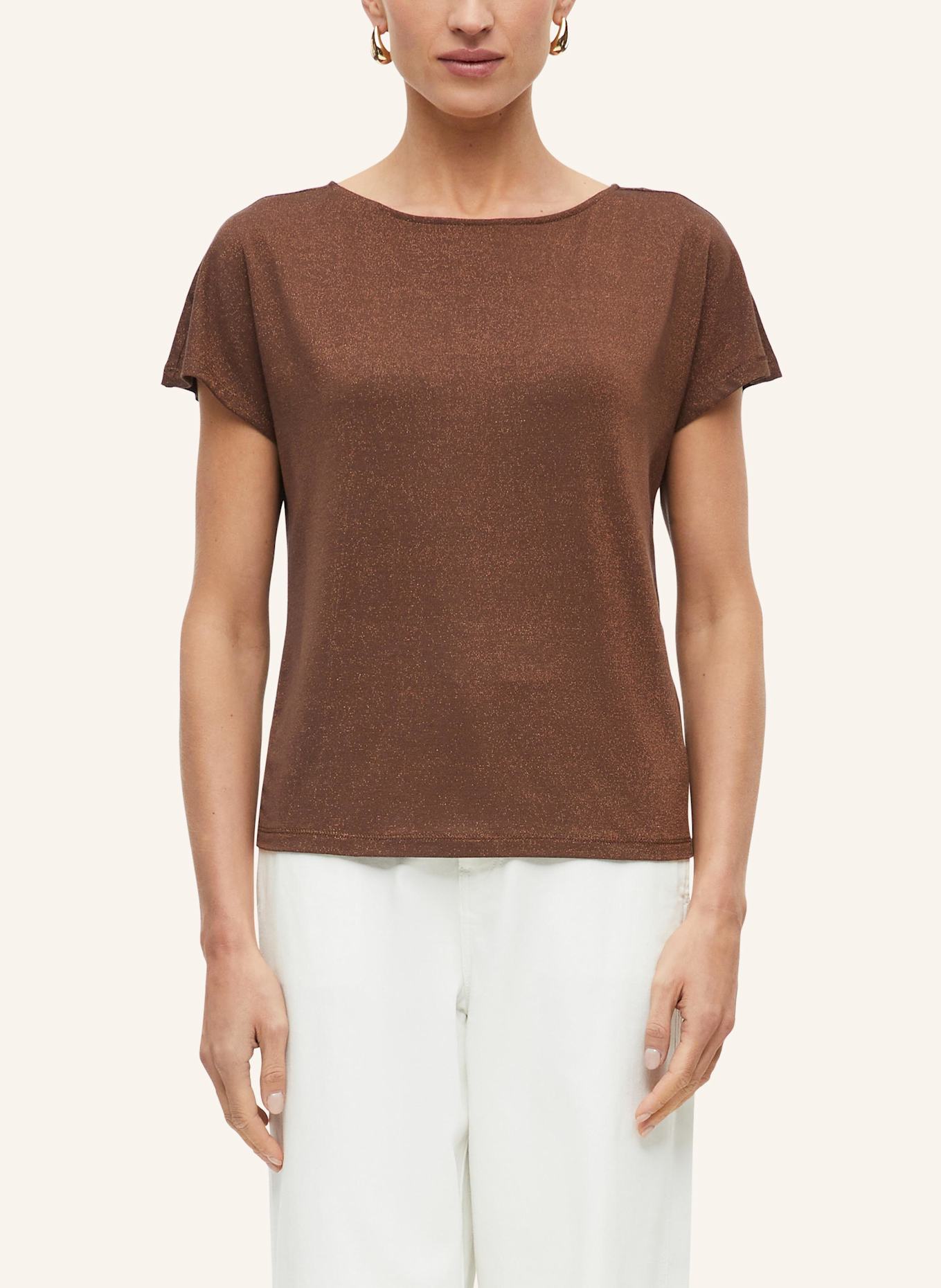 s.Oliver T-Shirt: BRAUN