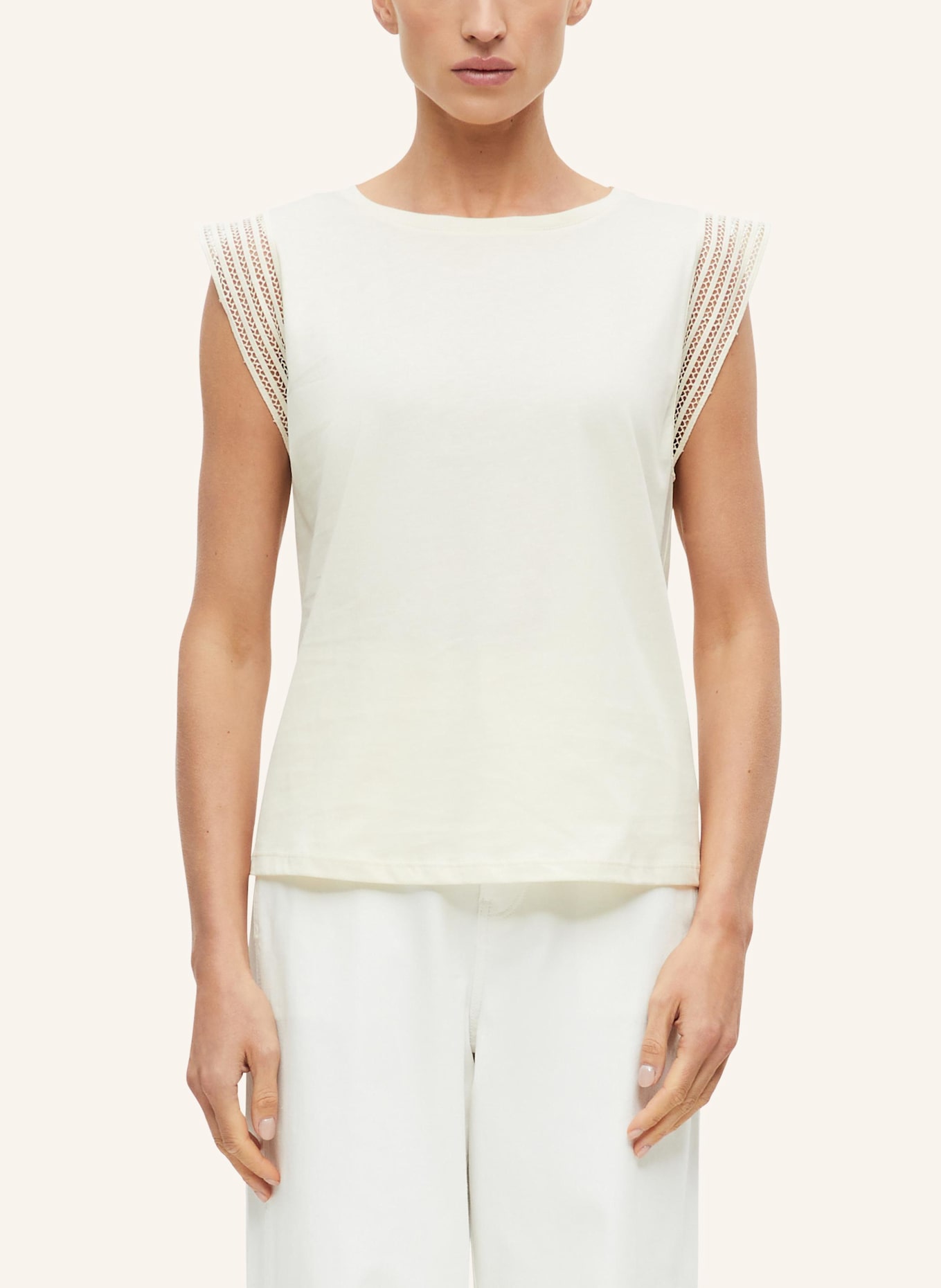 s.Oliver T-Shirt: BEIGE