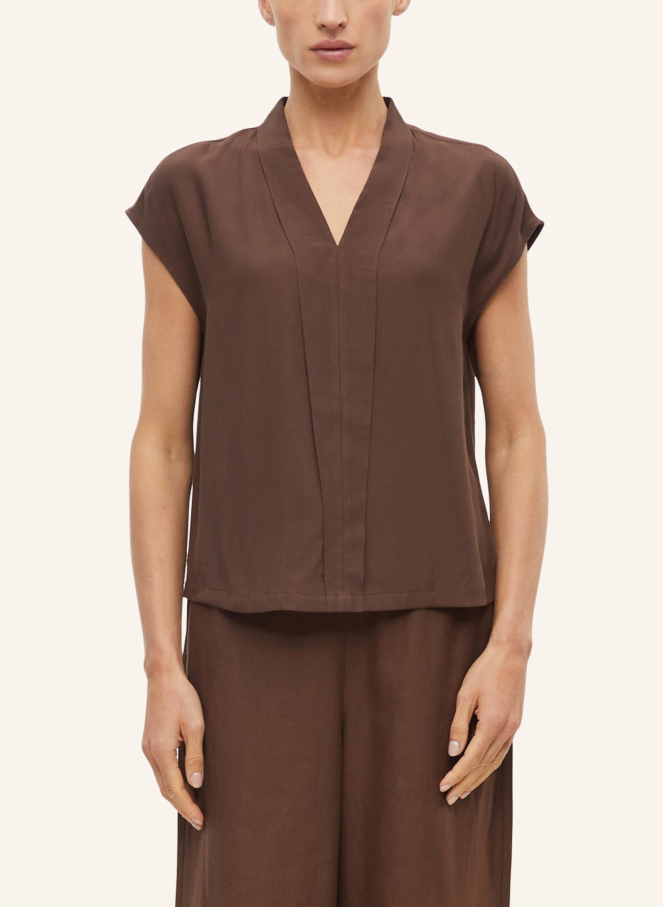 s.Oliver Bluse: BRAUN