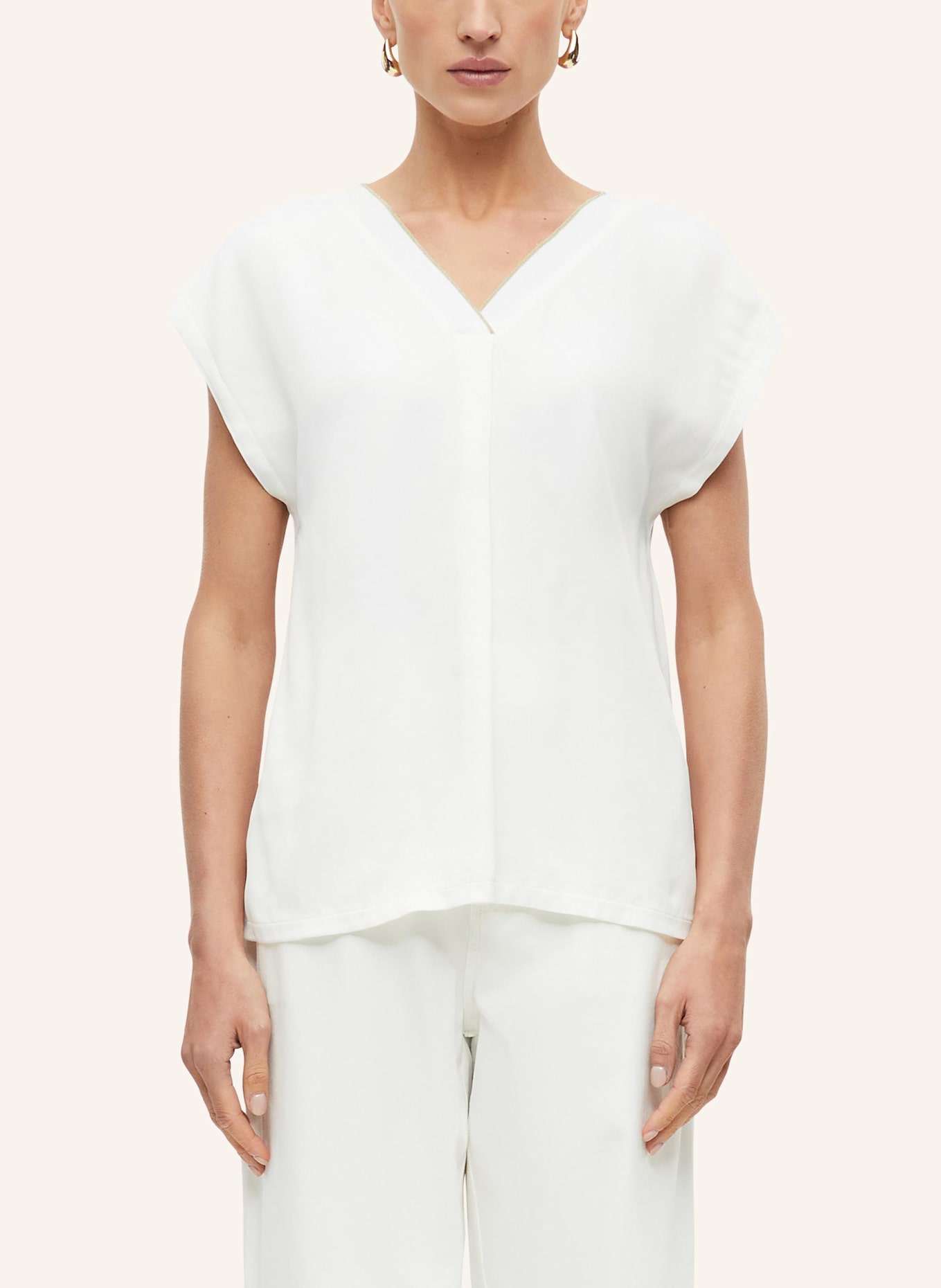 s.Oliver T-Shirt: CREME